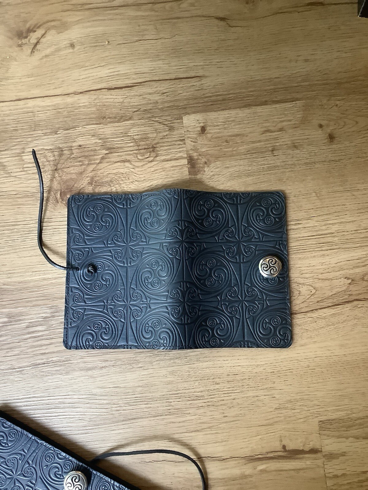 Oberon Design Triskelion Small Journal In Navy