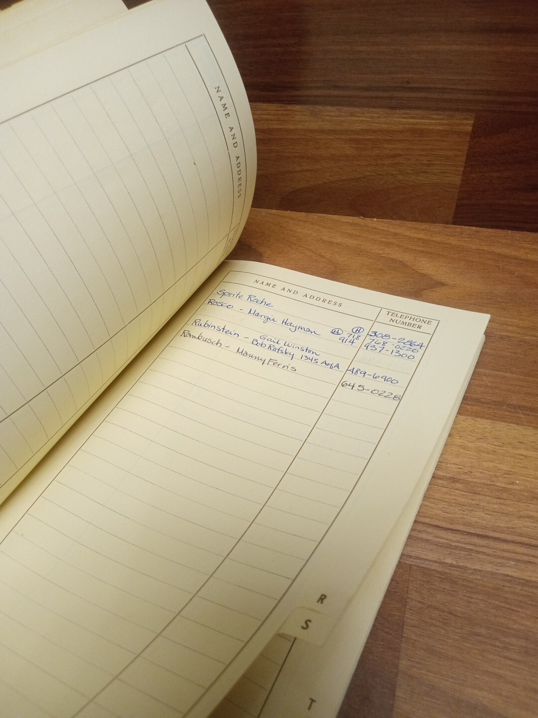 Authentic Vintage GUCCI Black Leather Notebook Address Book PLEASE READ DESCRIPT