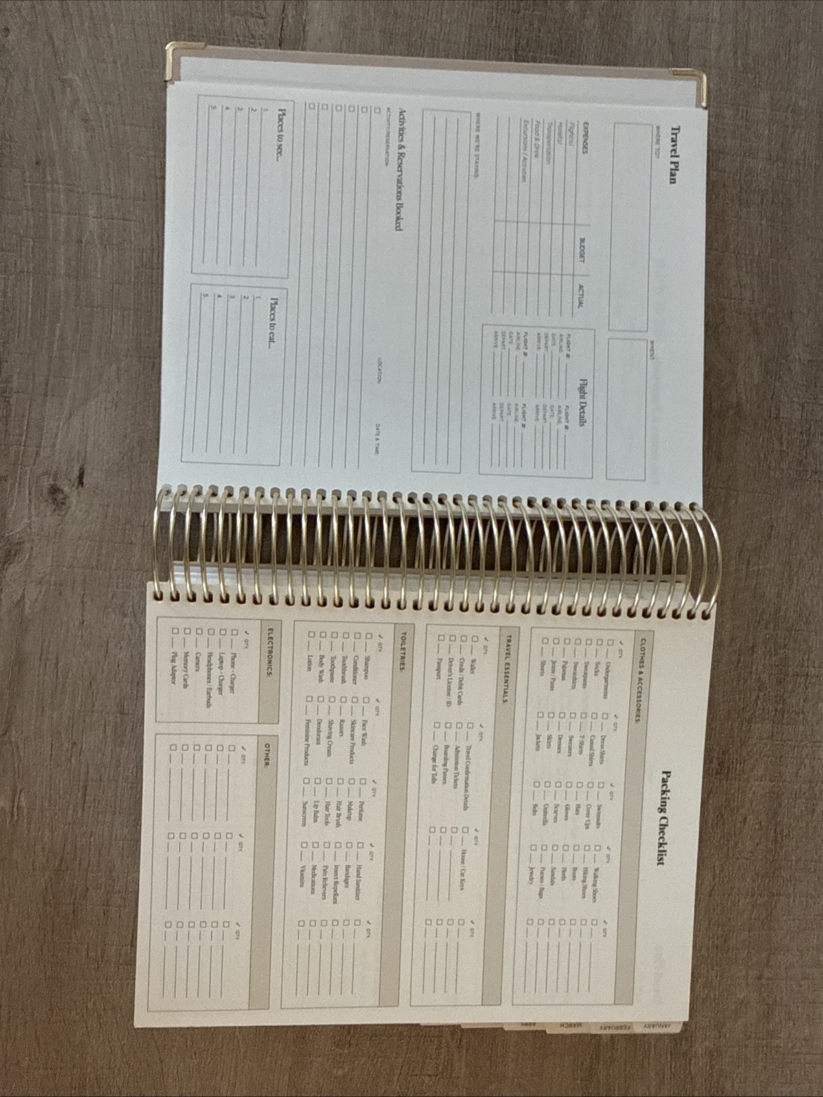 The Dailee 2026 Daily Weekly Monthly Planner Spiral Calendar Year 2026 7×9 READ