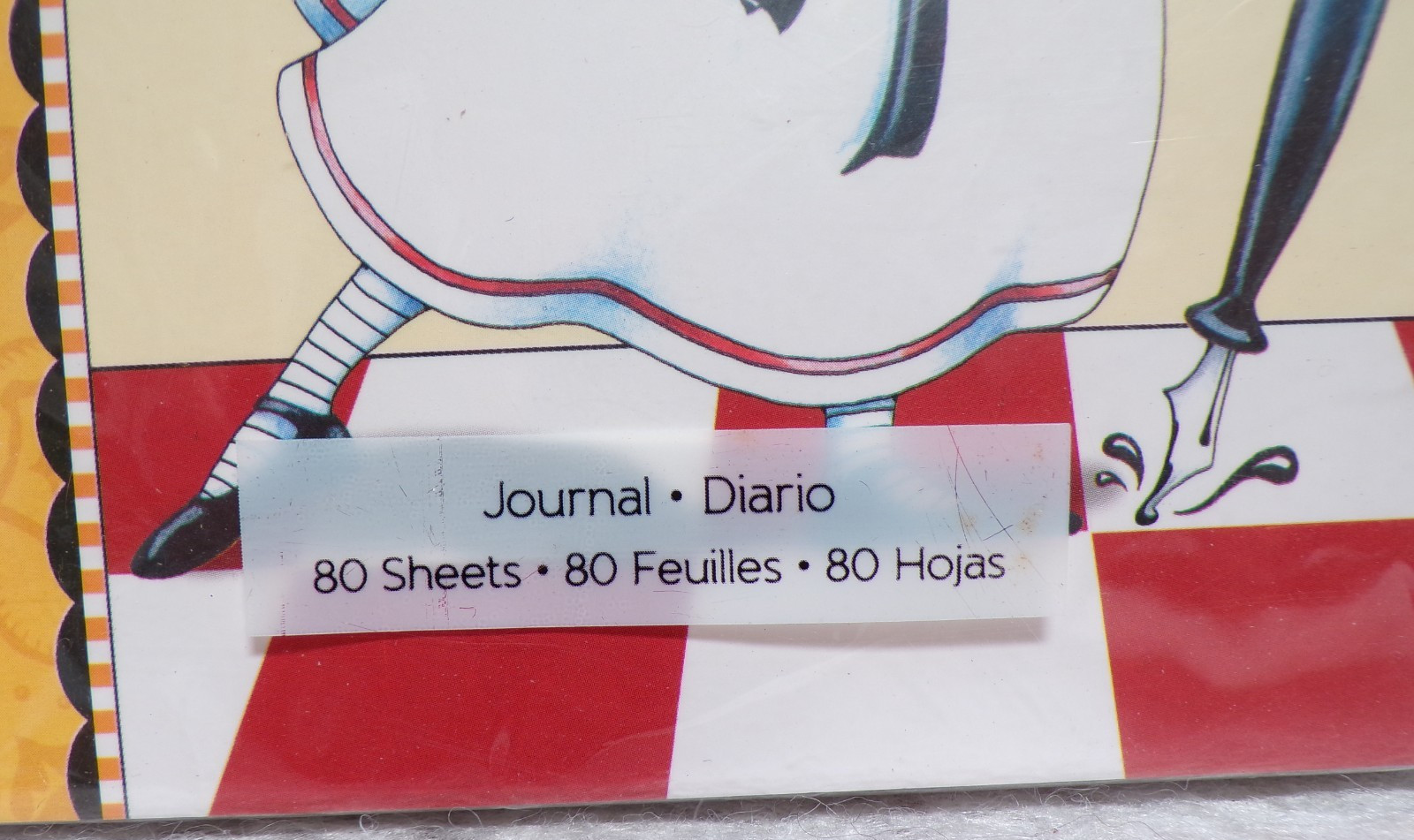 MARY ENGELBRETT NEW 80 SHEETS BLANK STATIONERY JOURNAL DIARY NOTEPAD 2012 SEALED