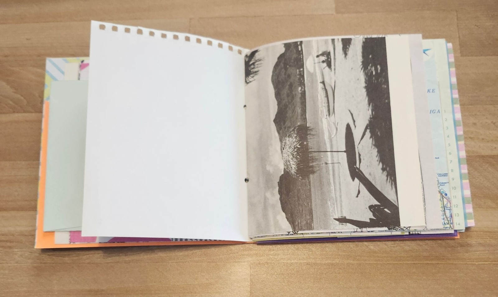 Colorful Floral Junk Journal Handmade 96 pages