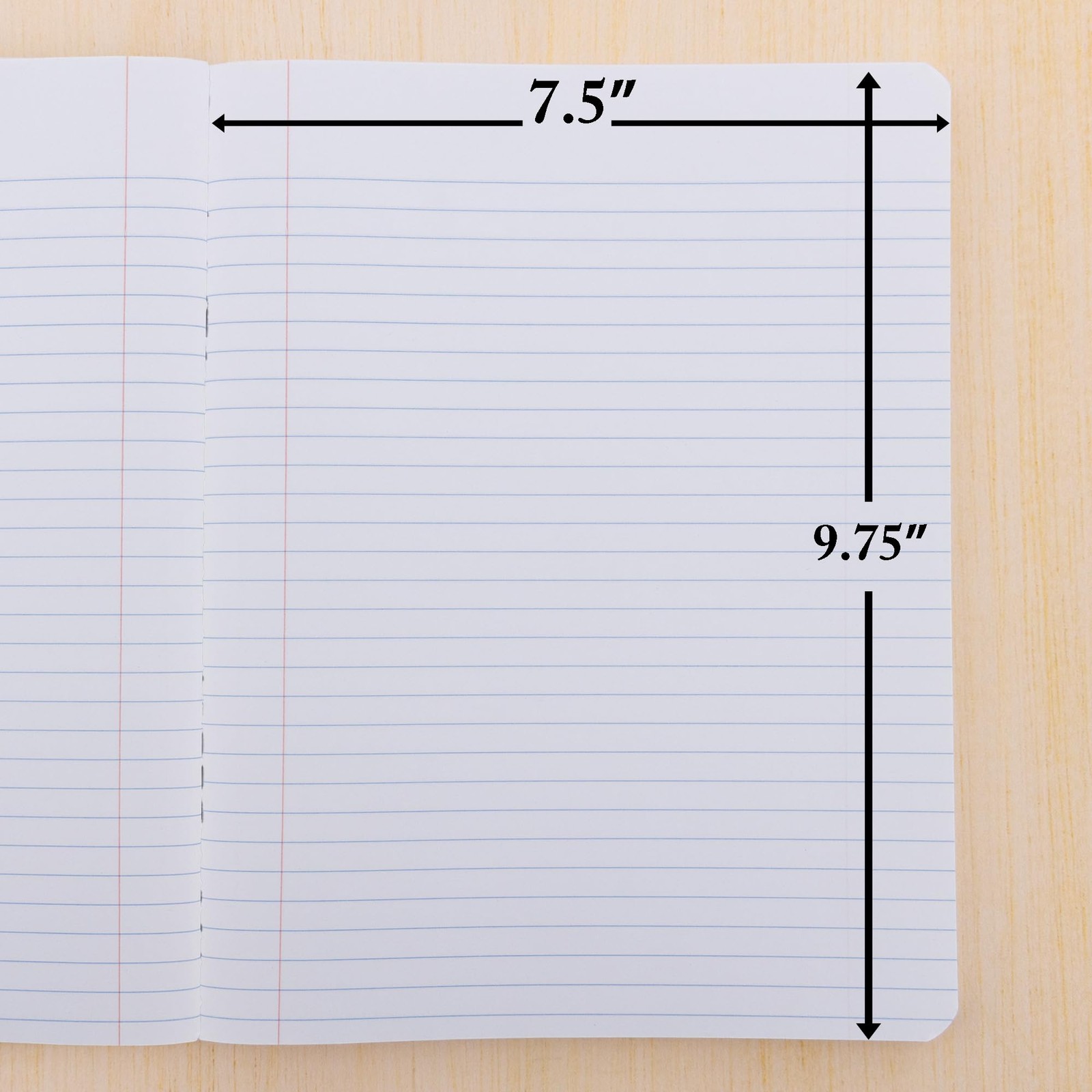 BAZIC PRODUCTS Composition Notebook 1 Unit, College Ruled (100 Sheets)