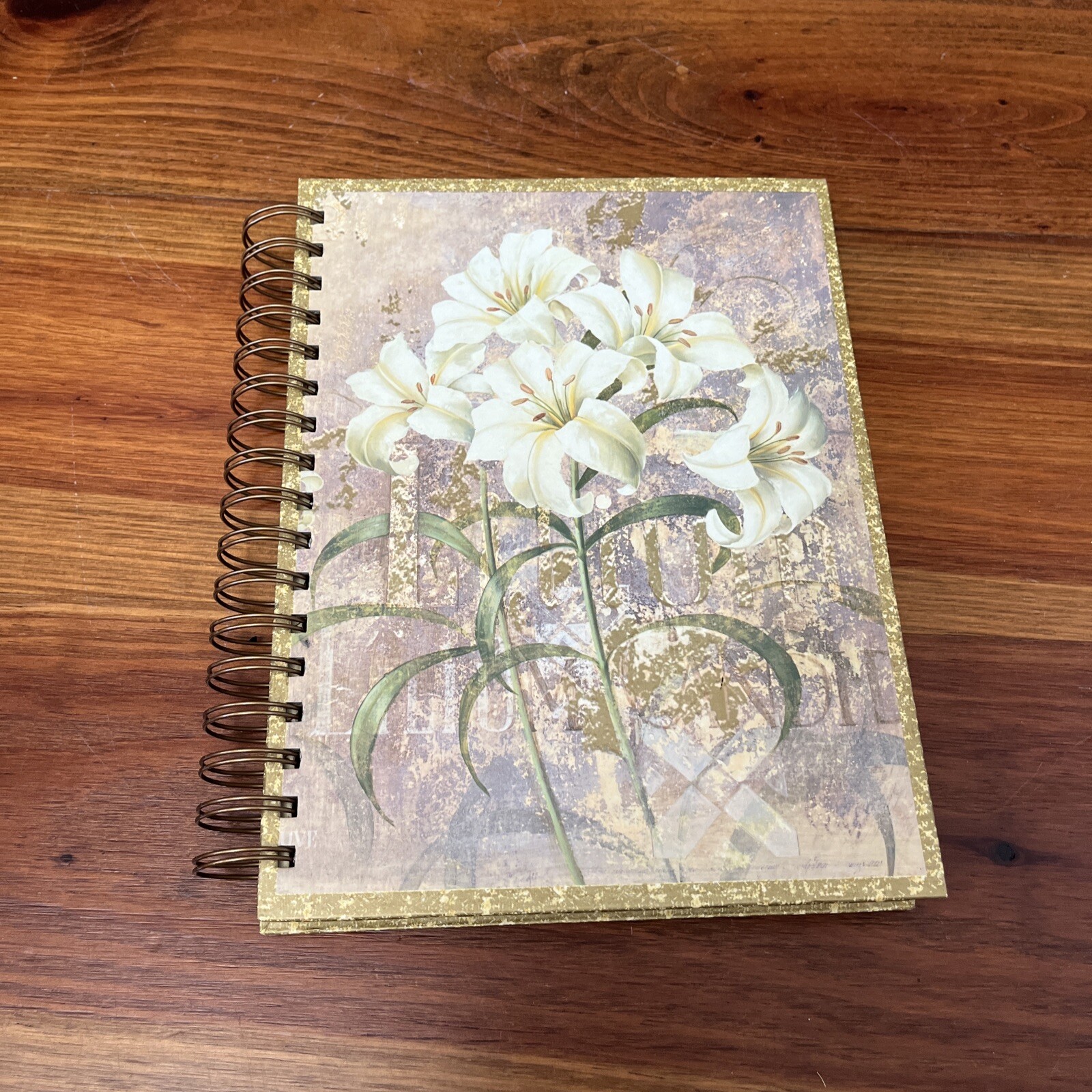 Spiral Journal/Notebook Lined Journal with Back Pocket and Hardcover 8.5″ X 6.4