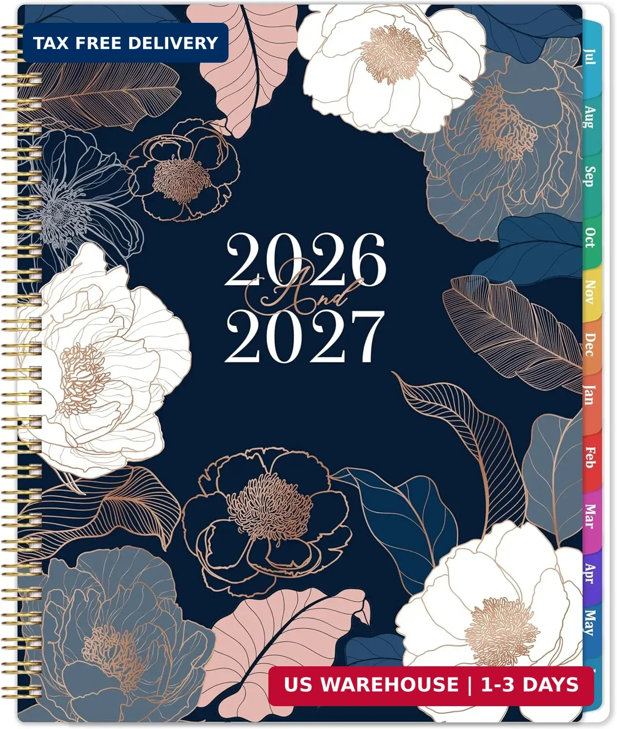 Planner 2026-2027 – Academic Planner 2026-2027, Jul.2026 – Jun.2027, 9″ x 11″, 2
