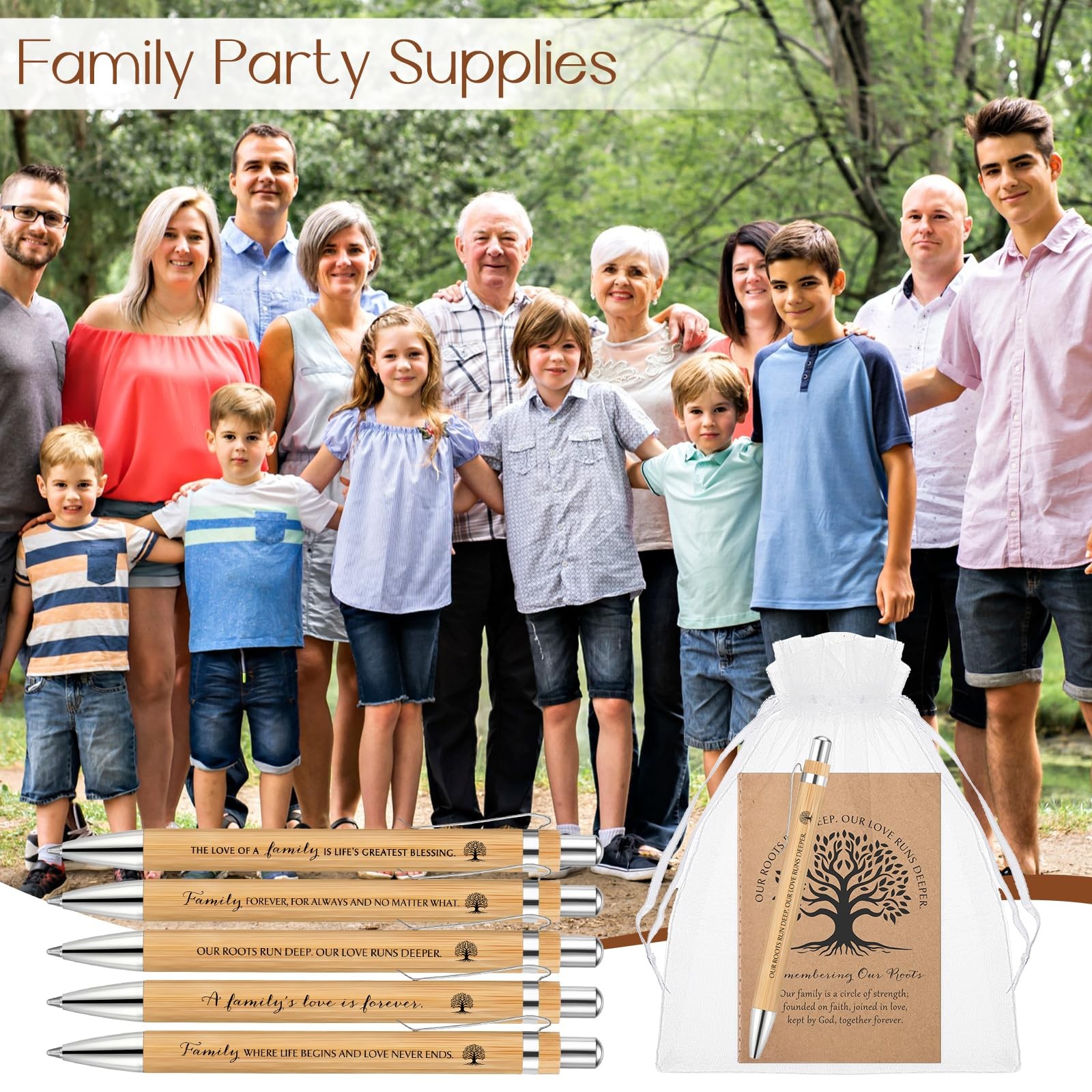 Affrolling 40 Sets Family Reunion Favors Family Notebook Class Reunion Favors