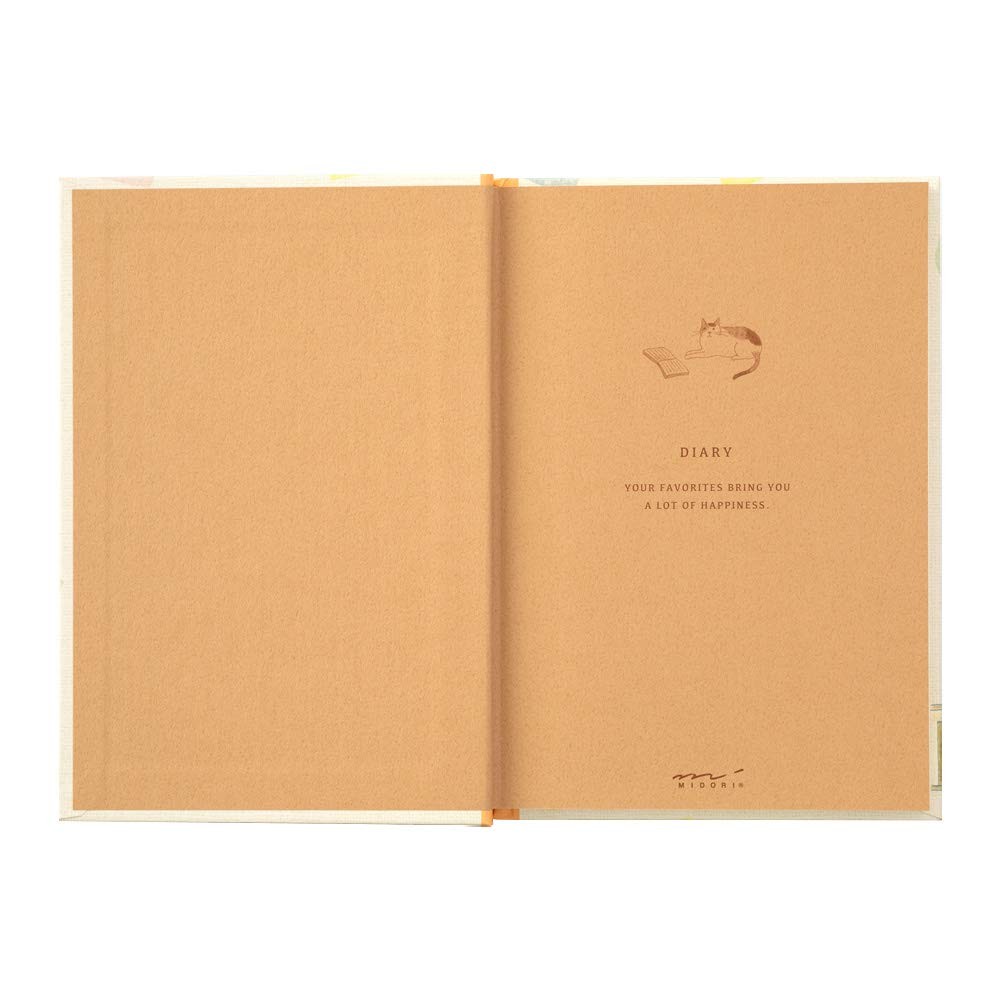 DESIGNPHIL MIDORI Diary Cat Pattern 12878006