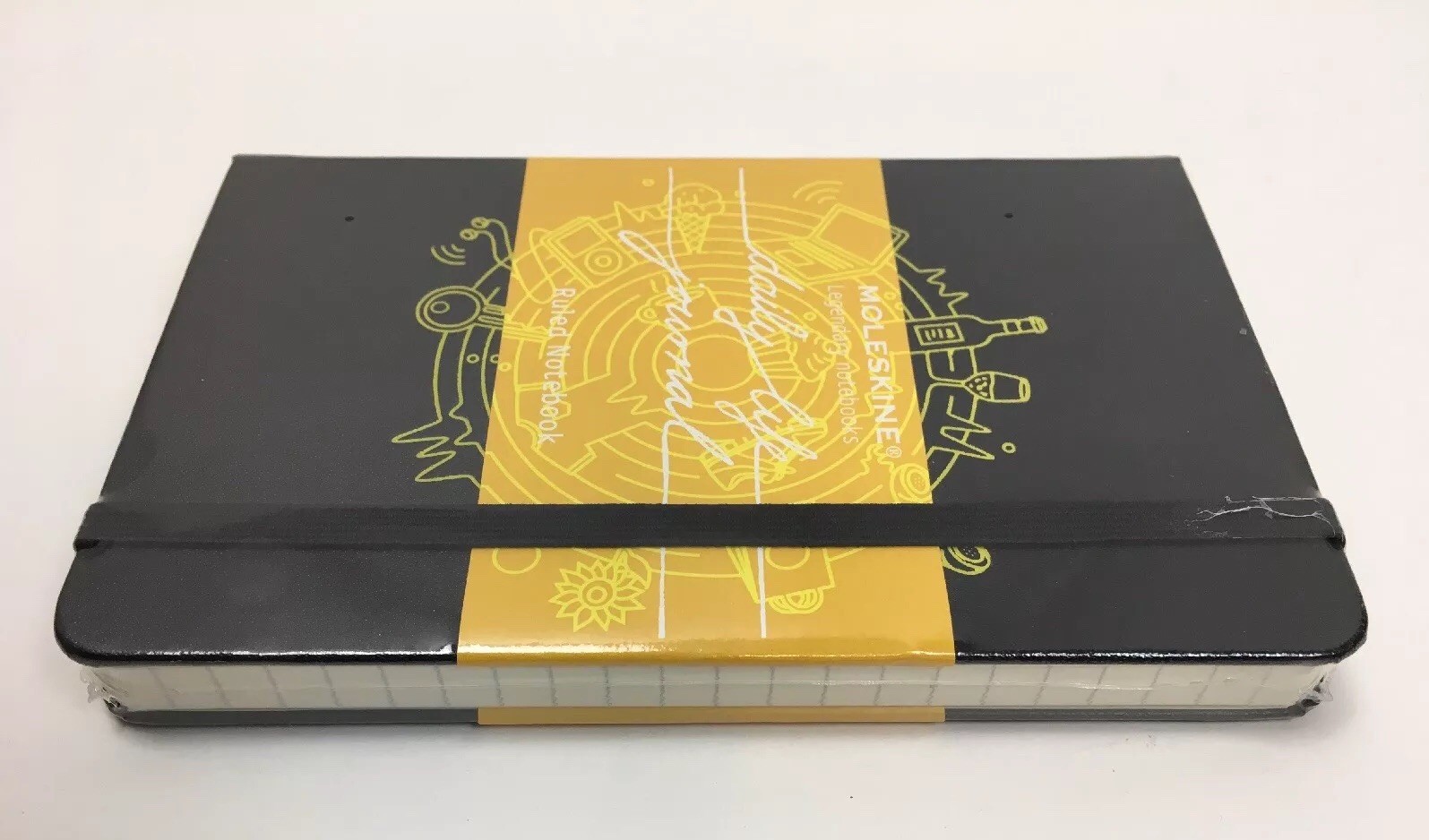 NEW MOLESKINE Black Hardback Ruled Daily Life Journal Notebook 3.5 X 5.5