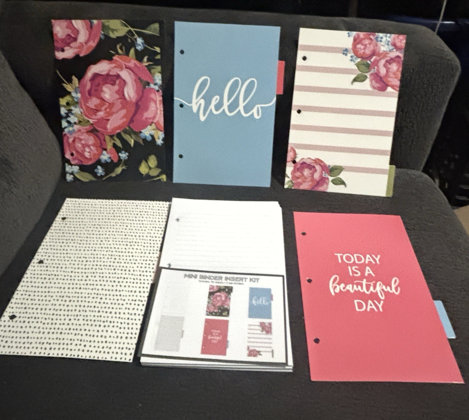 Mini Binder Kit, See Description And Images To See All You Get
