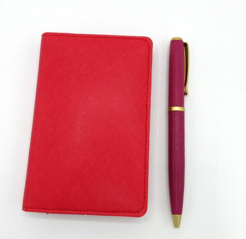 Refillable Notebook Small 3×5″ Spiral Insert 134 Pages Post Impressions PINK
