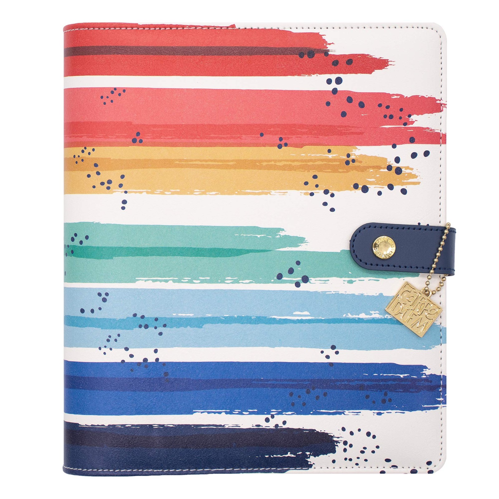 , Carpe Diem A5 Planner with Weekly, Monthly Undated Inserts, 10 X 9.5 X 2 In…