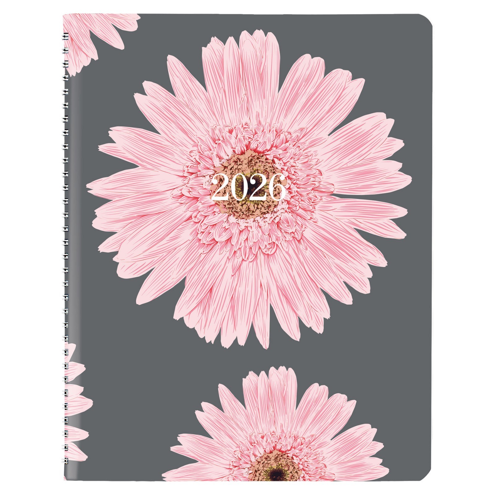 2026 Brownline CB950G.05 Pink Daisy Weekly Appointment Book, 8-1/2 x 11″