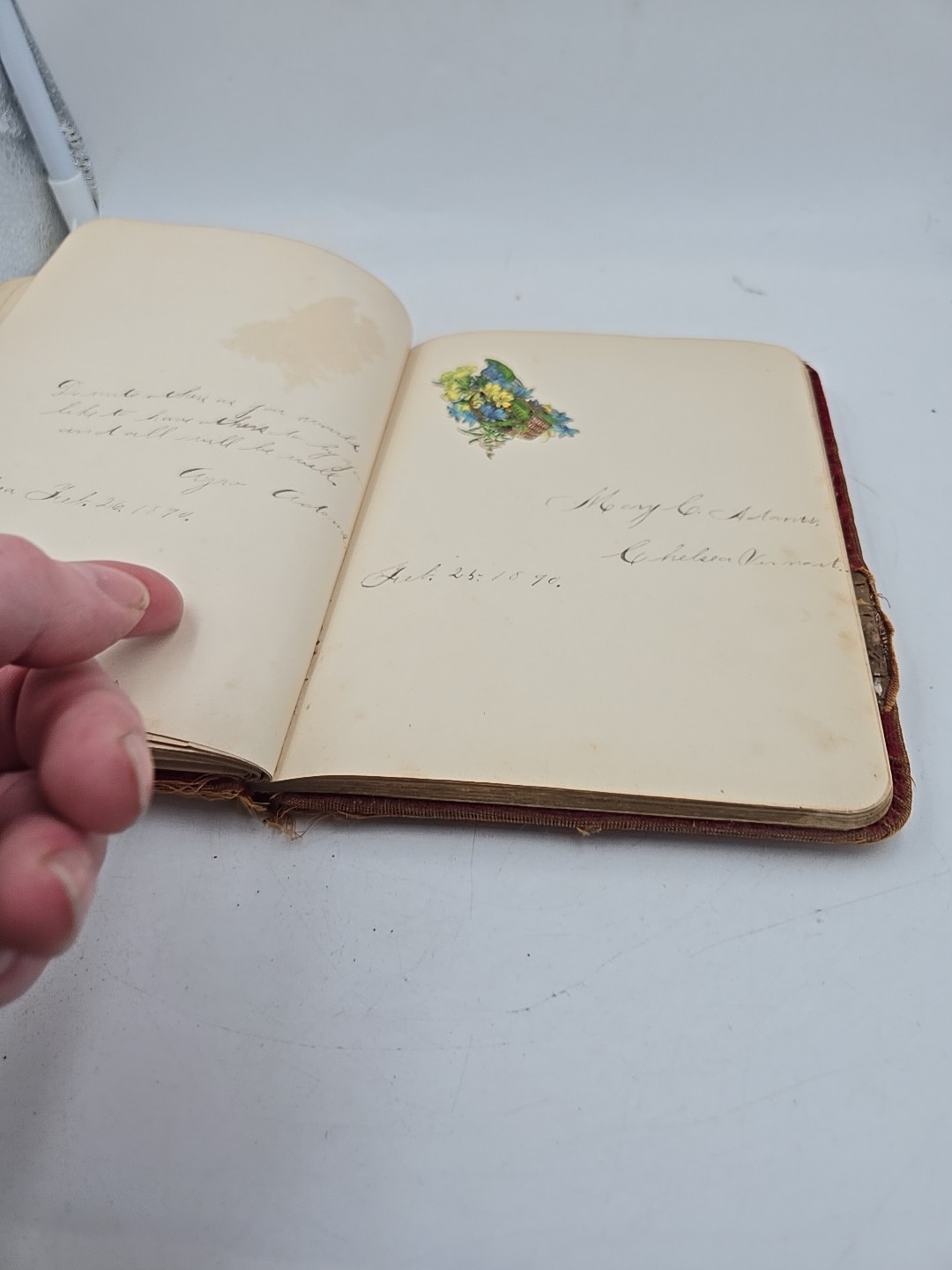 vintage late 1800s Journal