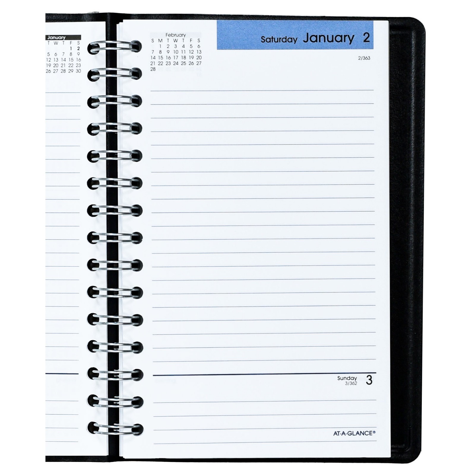 2026 At-A-Glance DayMinder SK46-00 Daily Planner, 5 x 8″