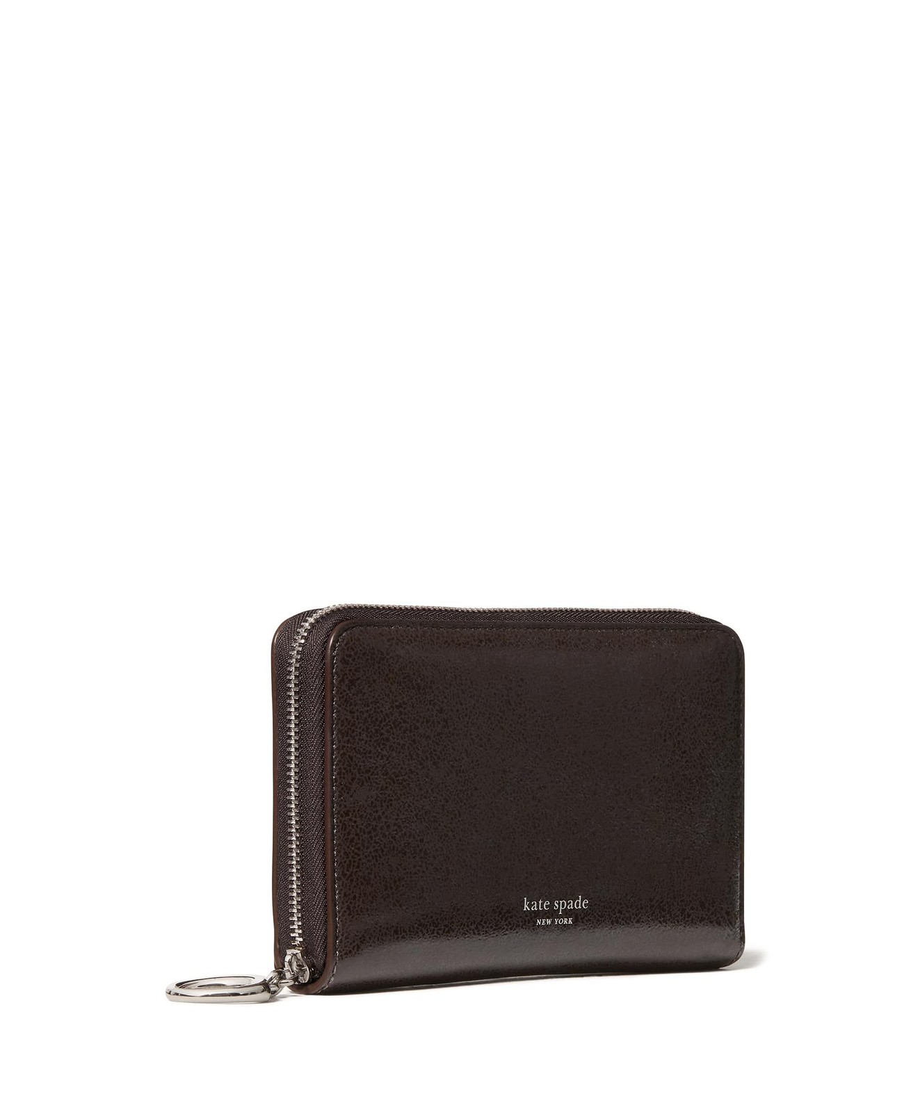 kate spade new york Halo Glazed Leather Medium Zip Around Wallet One Size