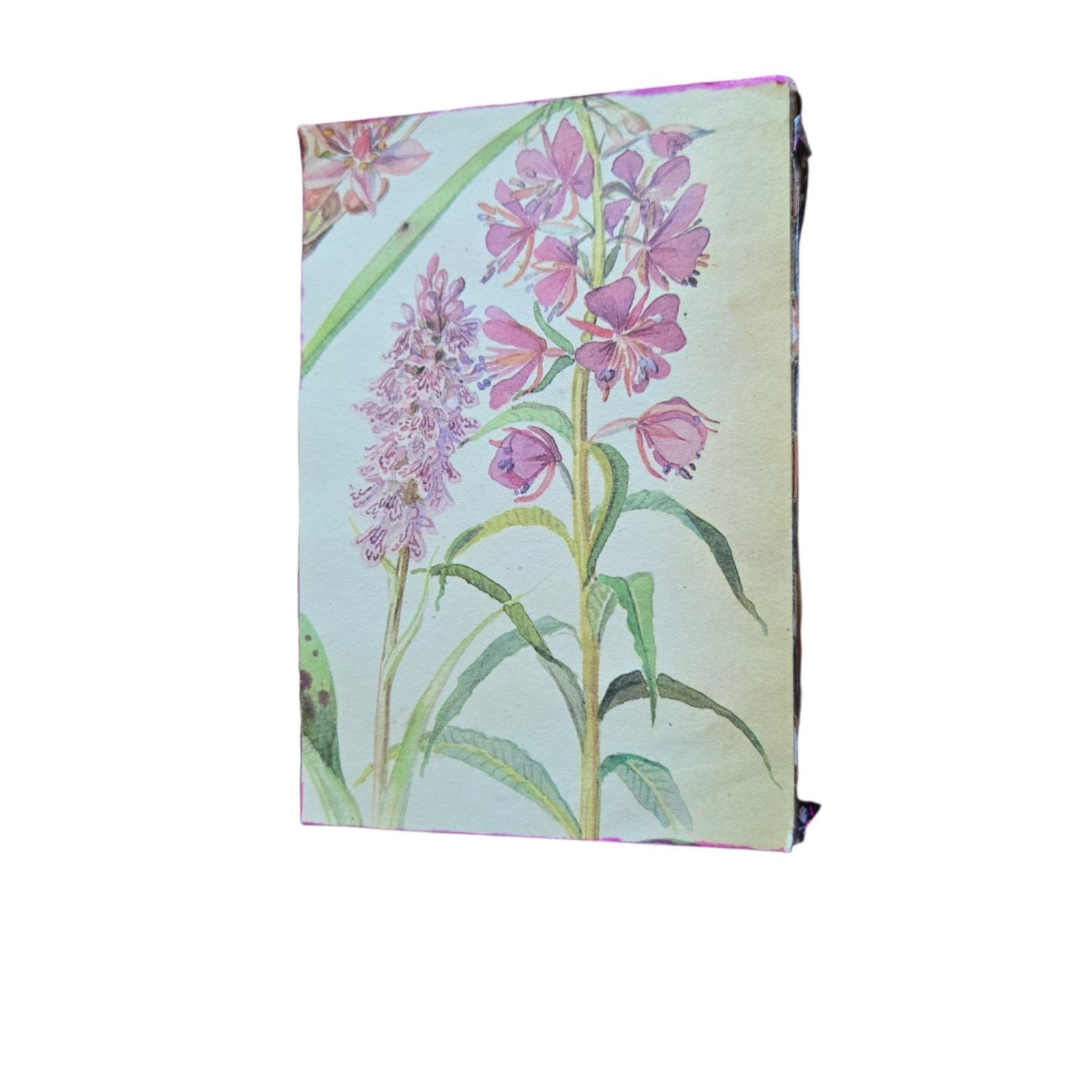 Handmade Chunky Junk Journal Use for Writing Art Photos Floral Embellishments