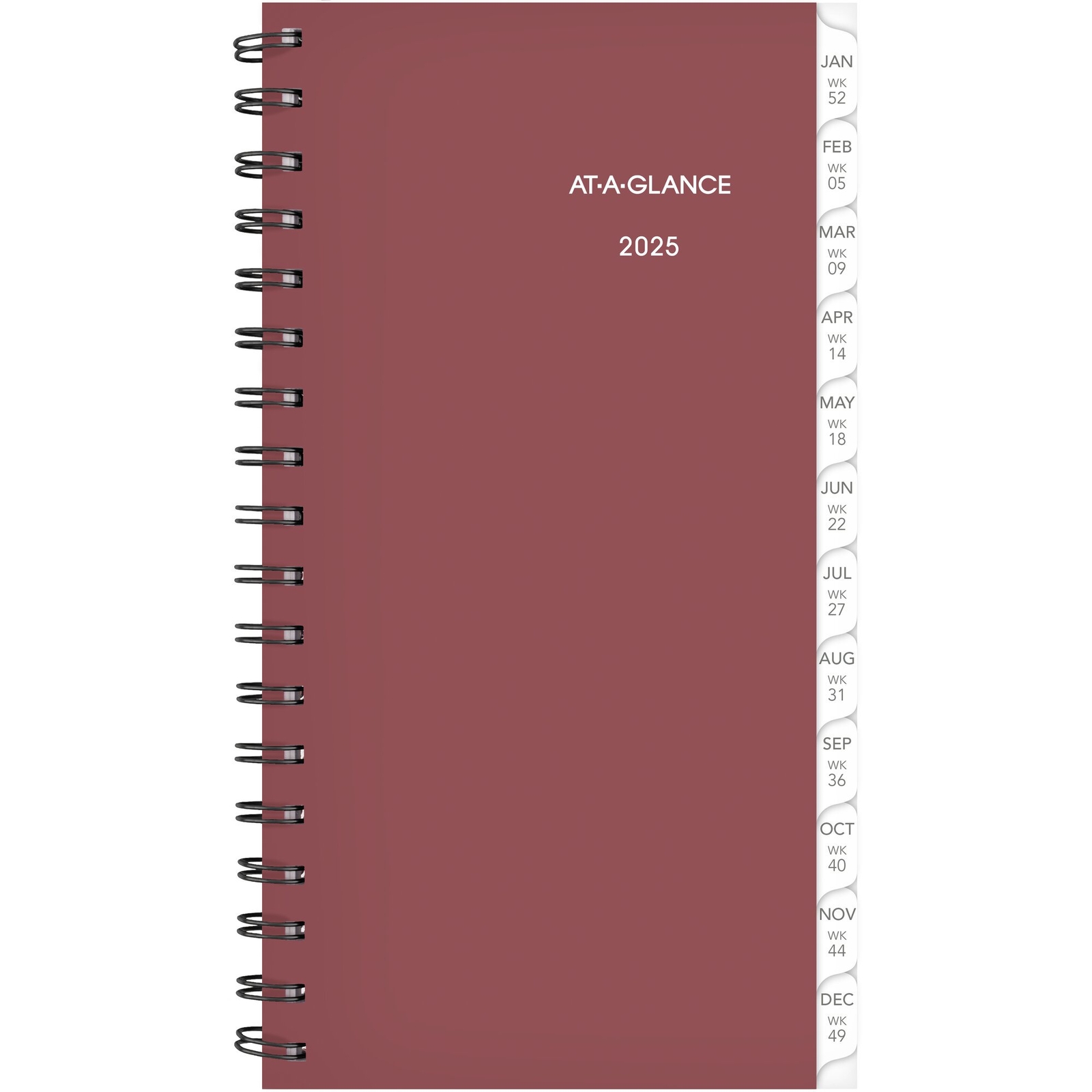 AT-A-GLANCE 2025 Refill Wirebound Pocket Weekly Planner 3 14 x 6 12 – Refillable