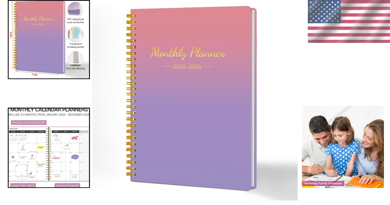 2026 Monthly Planner – 2026 Planner/calendar, Jan 2026 – Unknown_binding