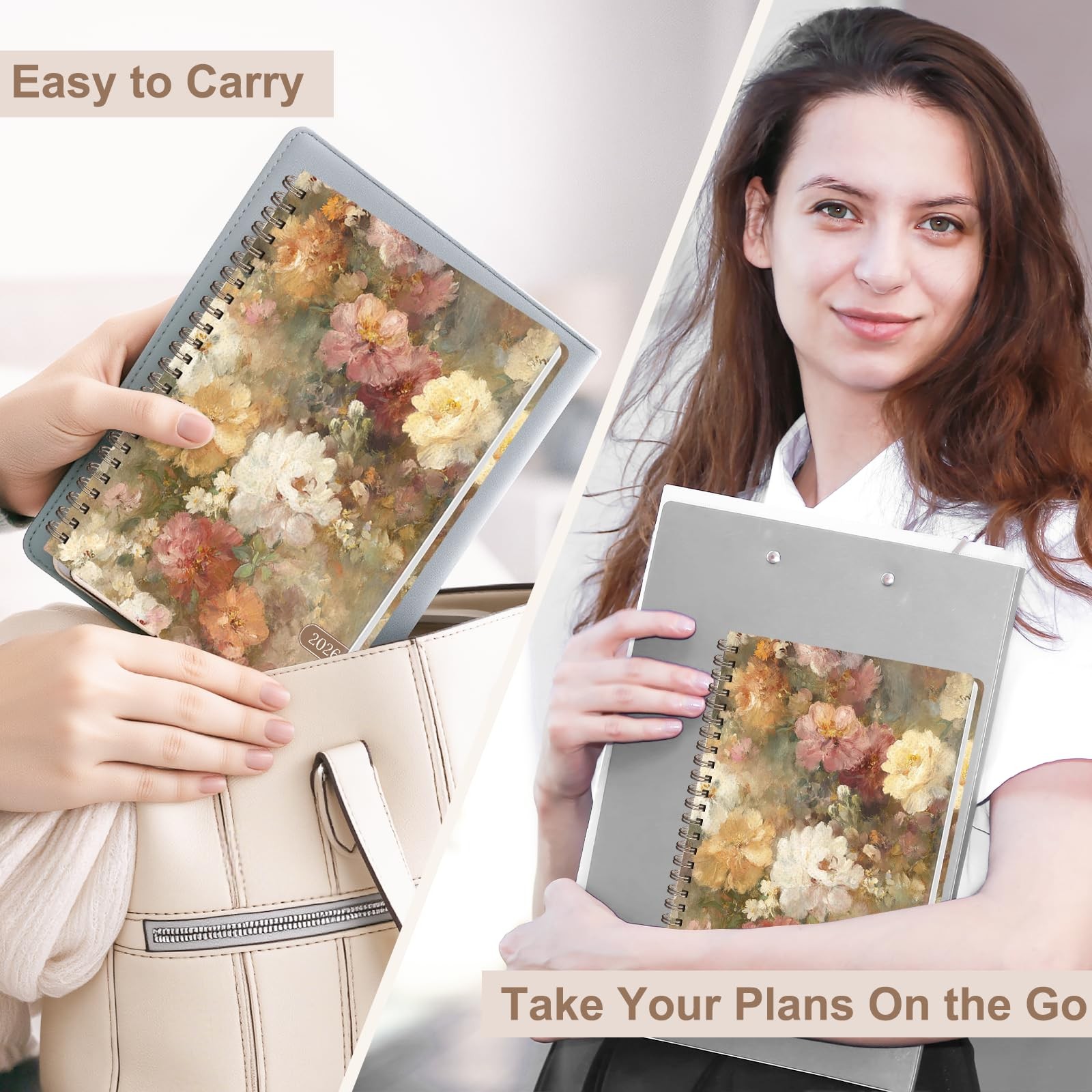 2026 Planner, Weekly and Monthly Calendar Planner Agenda, Jan 2026 Dec 2026,…