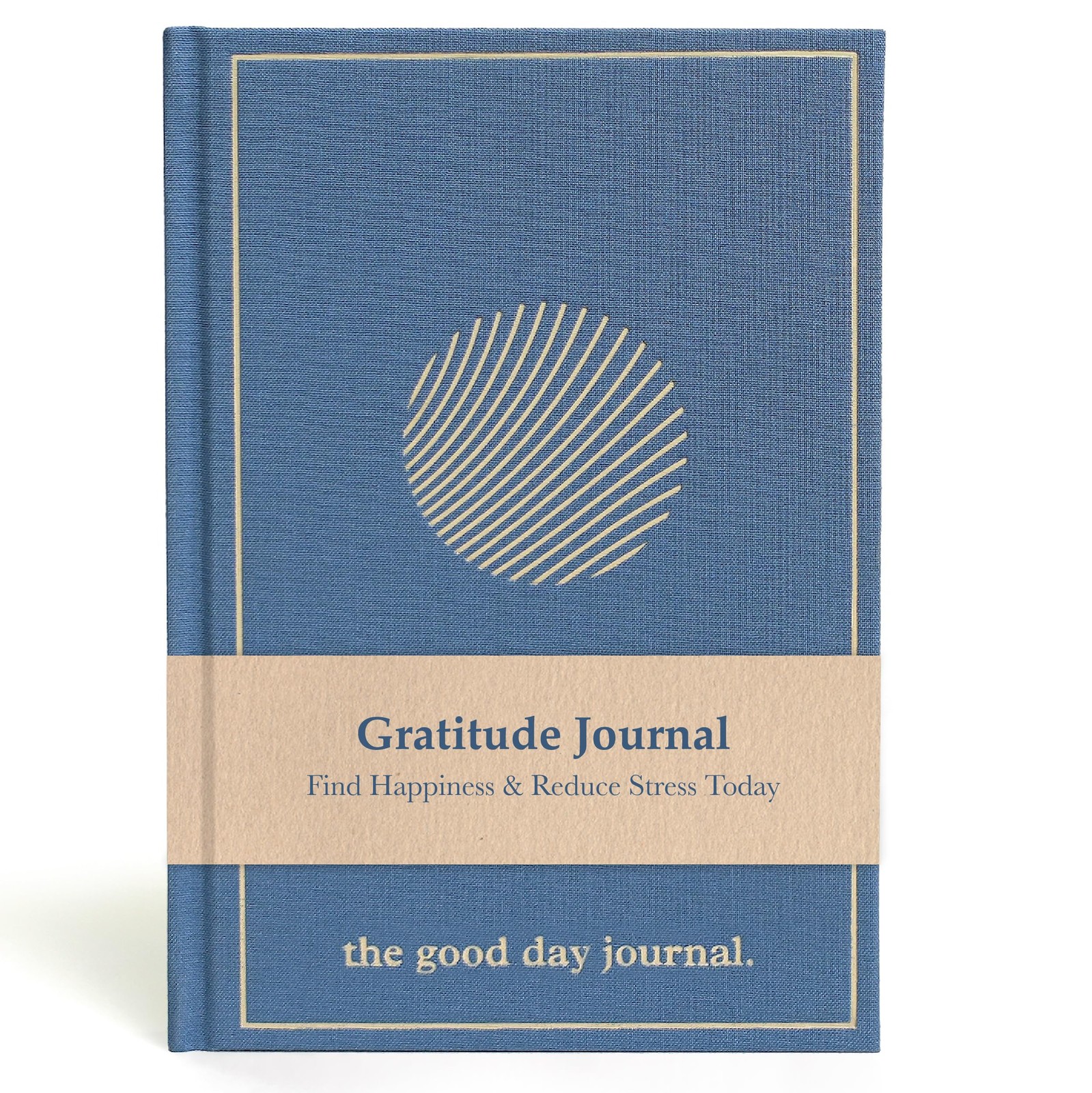Good Day Gratitude Mindfulness Reflection Journal Ocean Blue Organizer