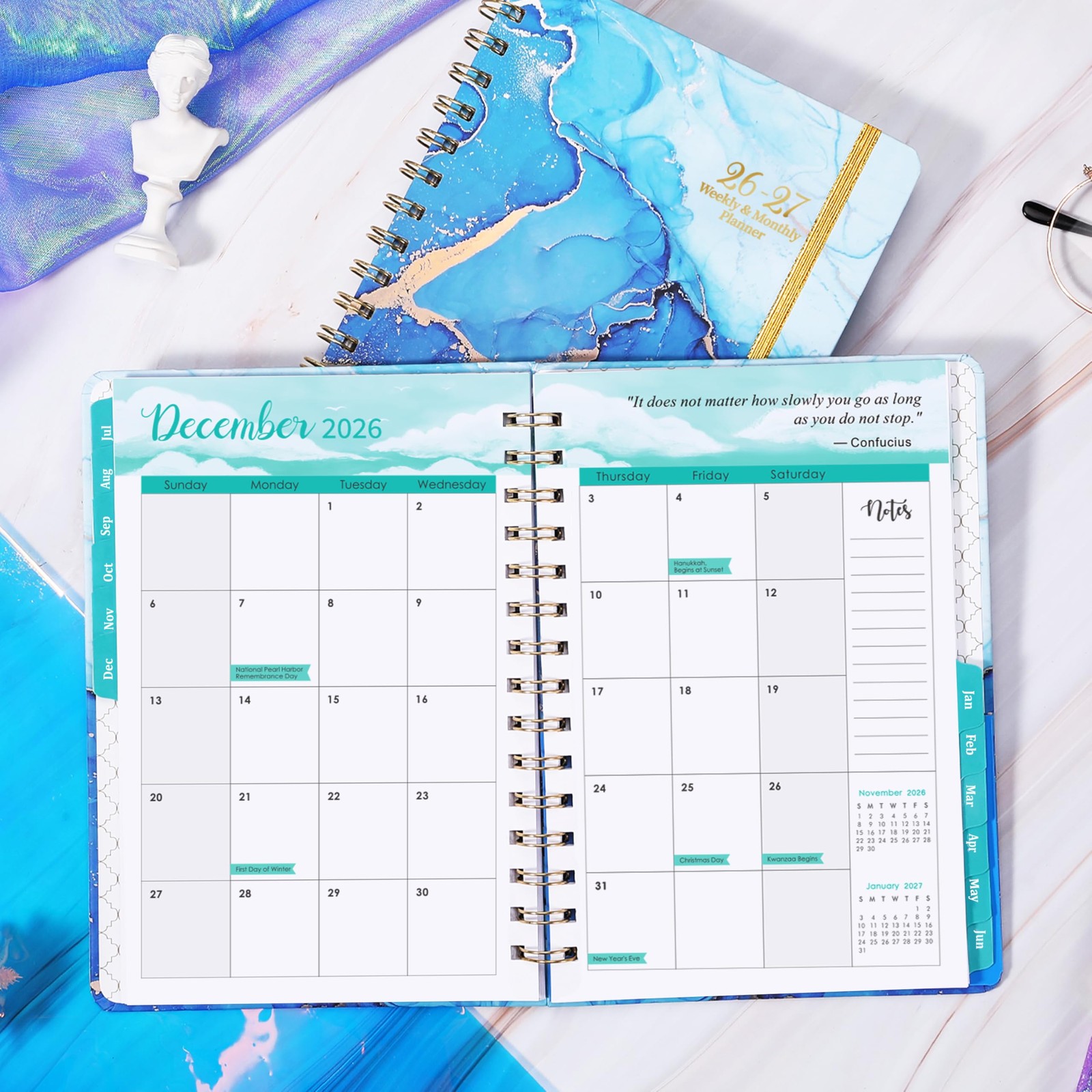 Planner 2026-2027 – Academic 2026-2027, July 2026 – June 8.5″ x 6.4″