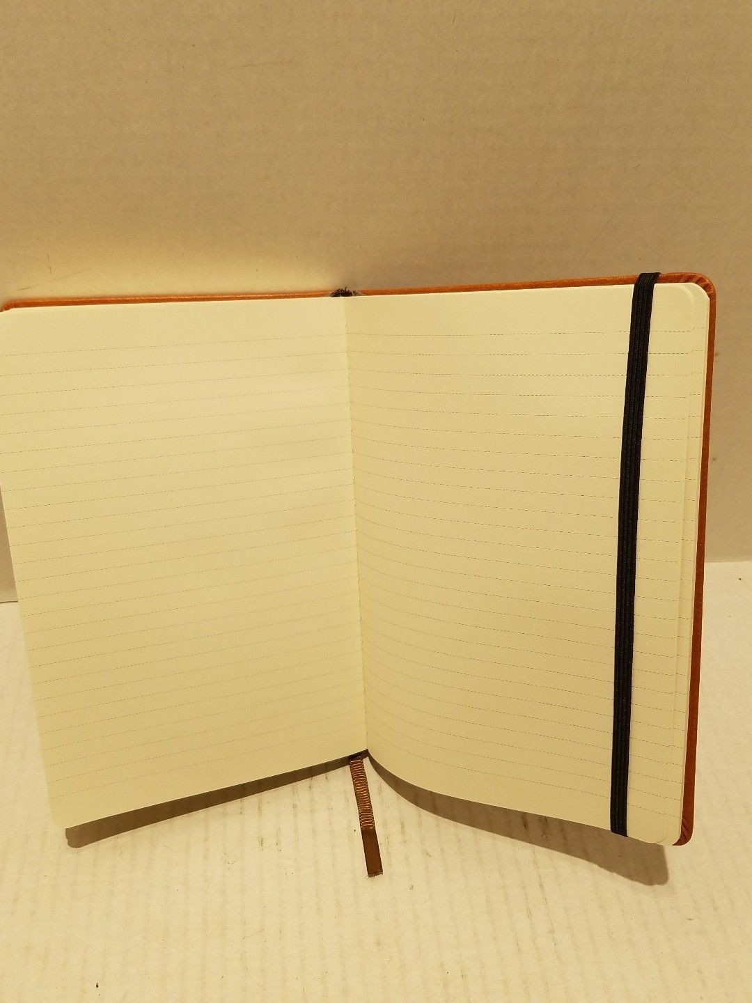 Thick Classic Notebook with Pen Loop – Lemome Wide Ruled Hardcover Notebook