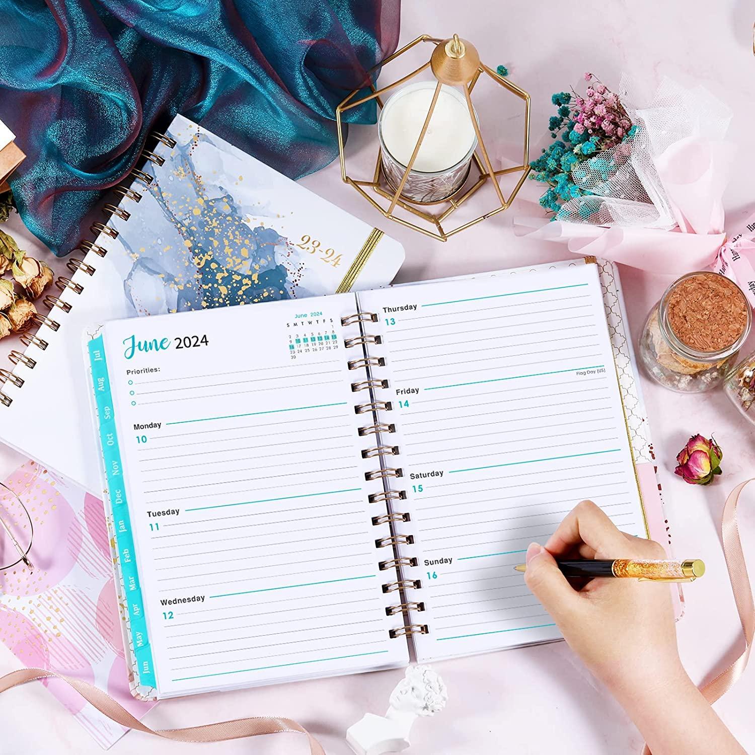 Planner 2023-2024 Weekly & Monthly Planner from JULY 2023 to JUNE 2024 6.4″x8.5″