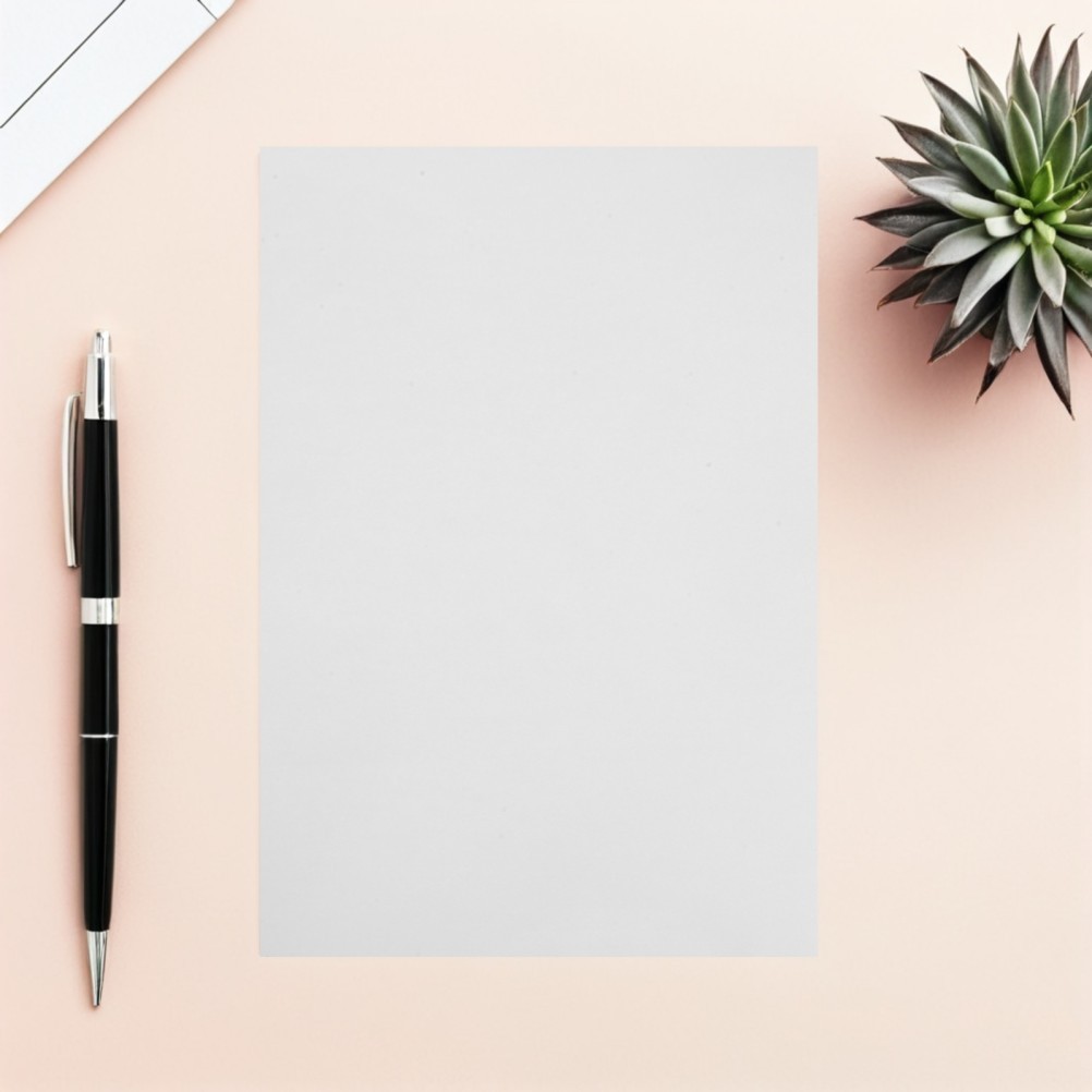 100Pcs Blank White Sticker Album Inserts with Smooth Writing and Reusable Pages