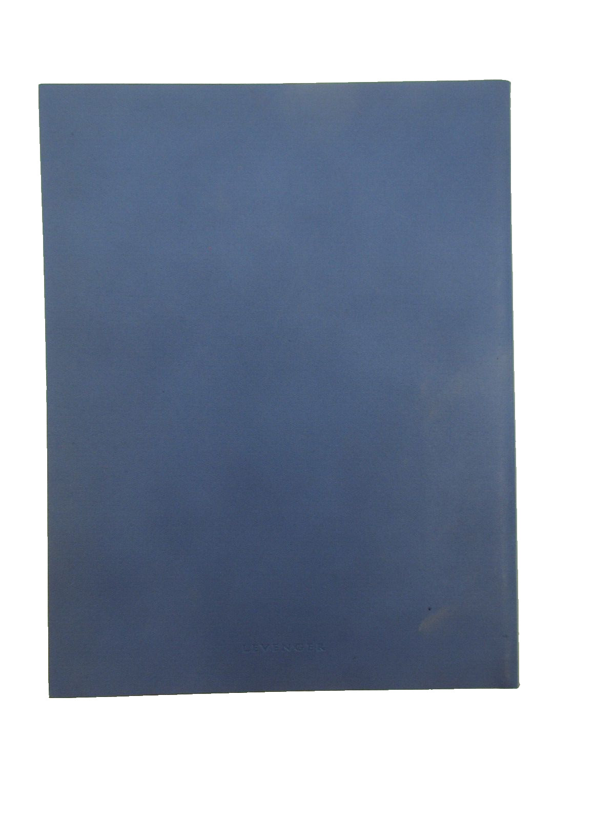 Levenger Journal 9″ Leather Softcover 224 Lined Pages Blue
