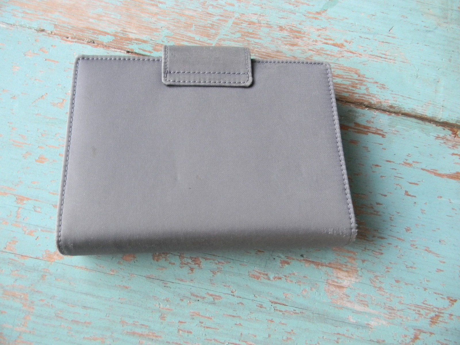 KATE SPADE VINTAGE GRAY NYLON AGENDA/PLANNER ORGANIZER
