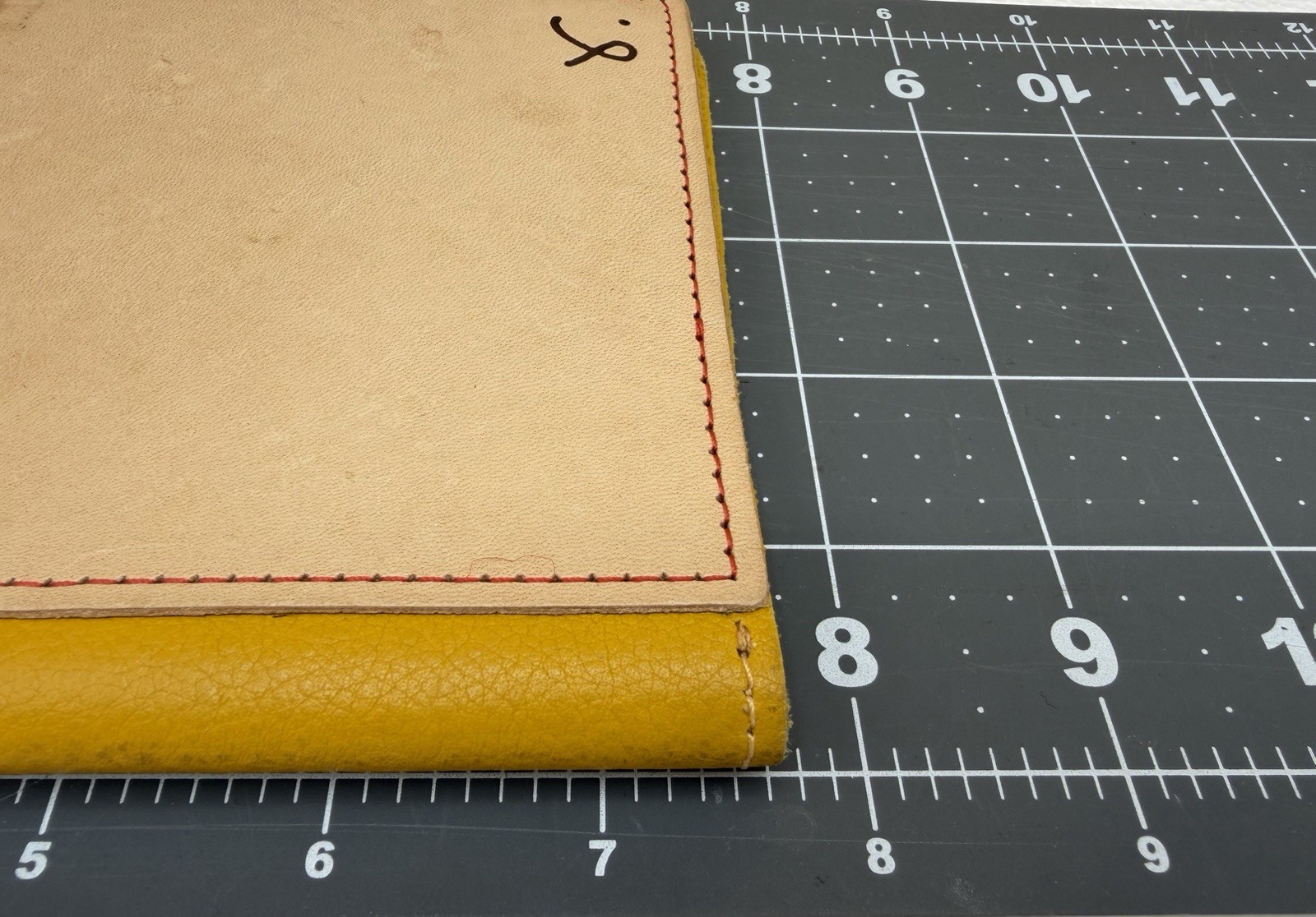 Sojourner Standard Traveler’s Notebook Mustard Yellow Leather Cover