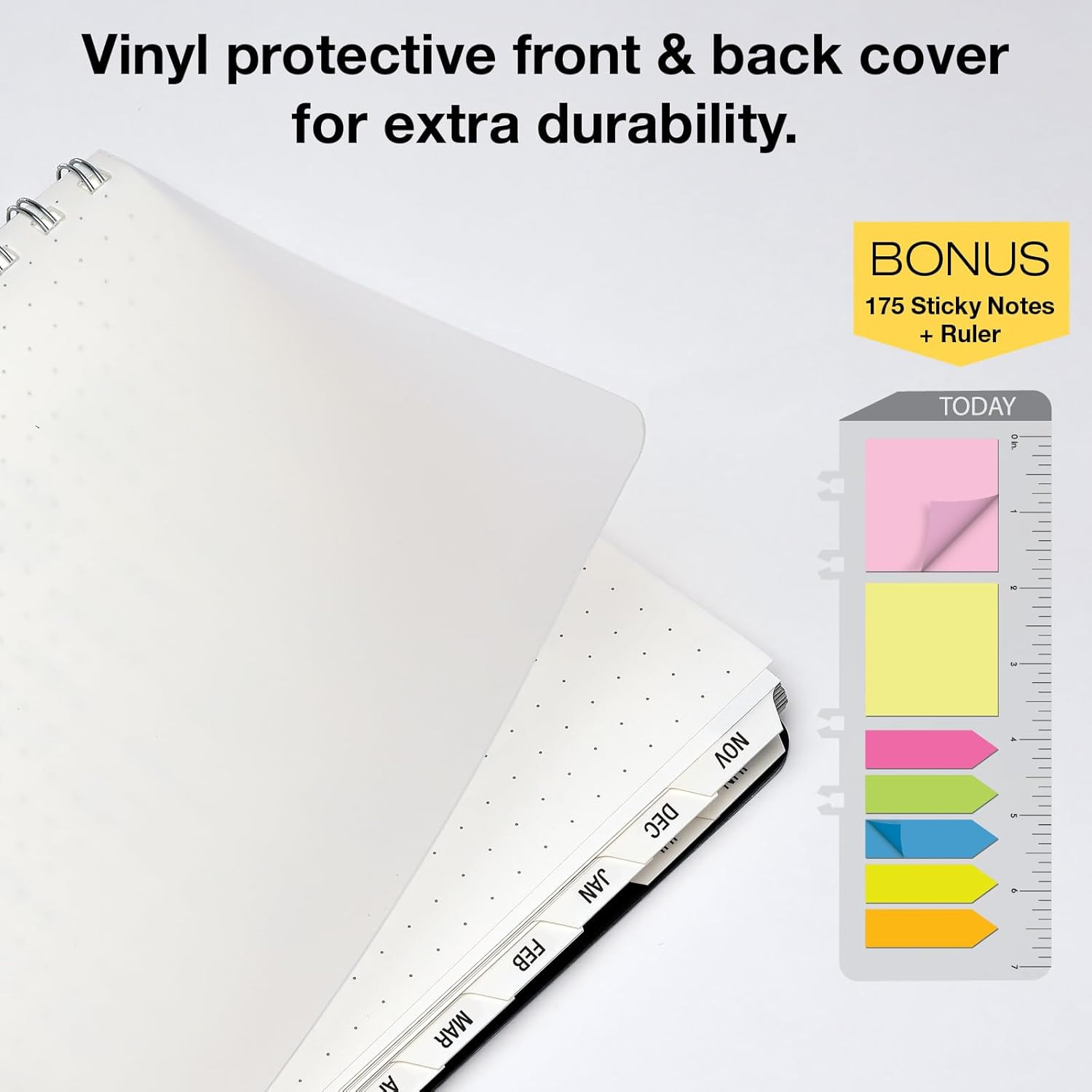 ESSENTIAL 2025 Monthly & Weekly Planner with Tabs, 7″X9″: 14 Months (November 20