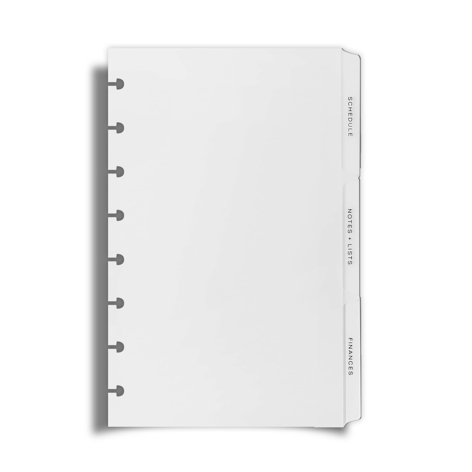 Cloth & Paper The Essentials Side Tab Planner Dividers | Half Letter Size 5.5…