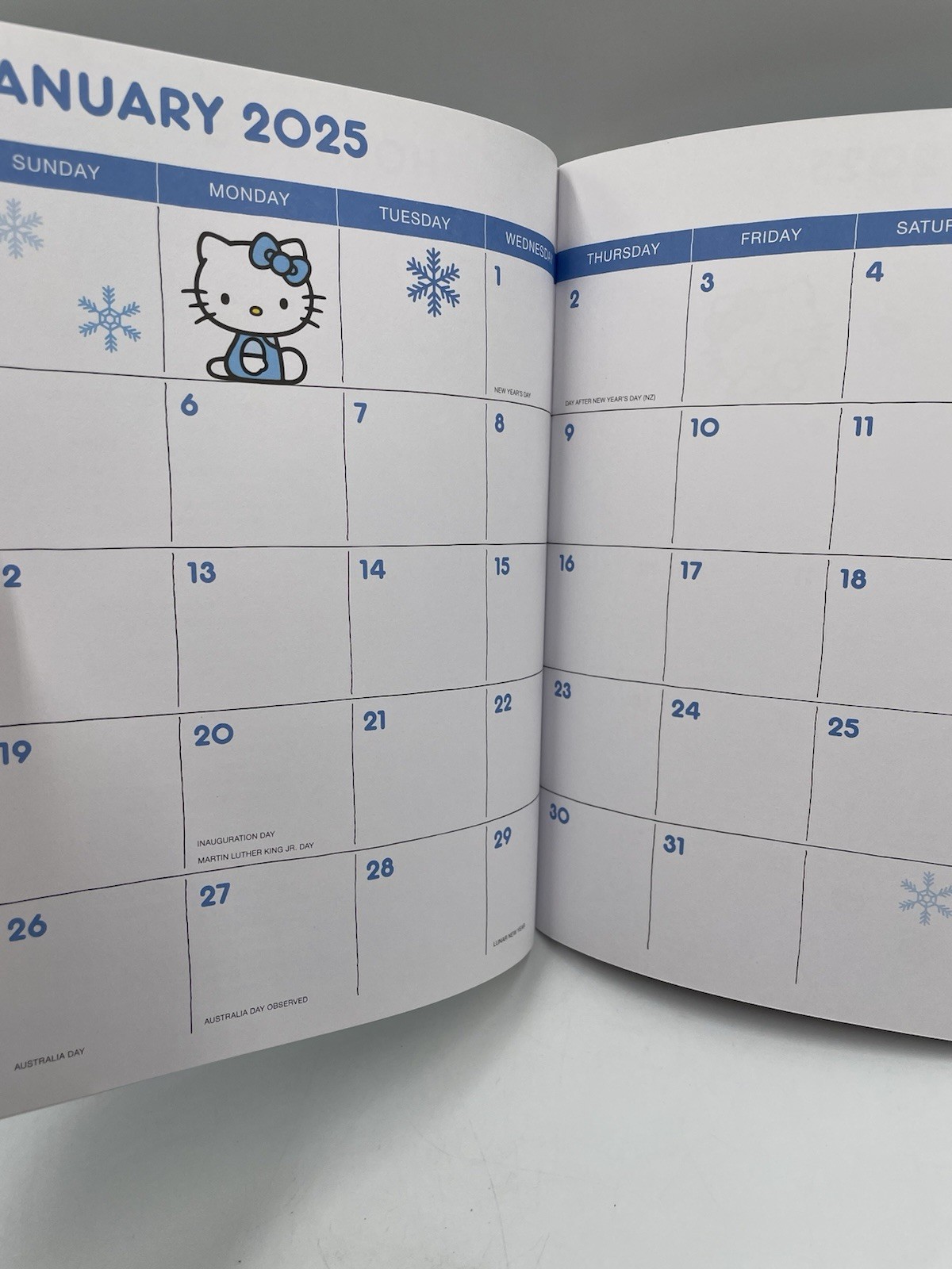 New Sanrio Hello Kitty & Friends 2025 12 Month Planner With Elastic Band