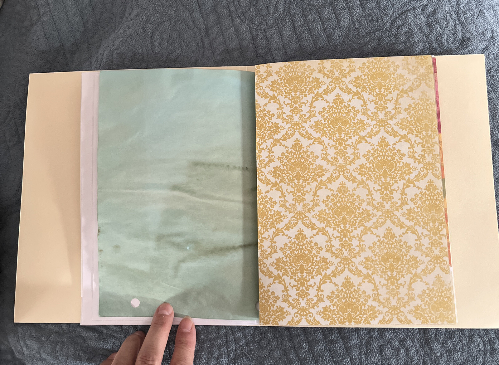 2 Journal Diary Notebook Set-Small & Large 4 3/4×7 in. & 8×9 in. 44 pg & 54 pgs