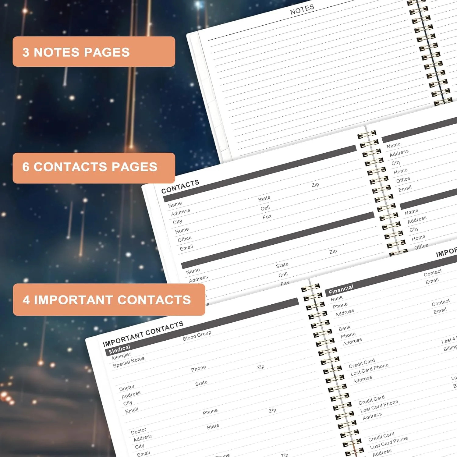 Monthly Planner 2026-2028 – 2 Year Planner 2026-2028, Jul.2026 – Jun.2028, 9″ x