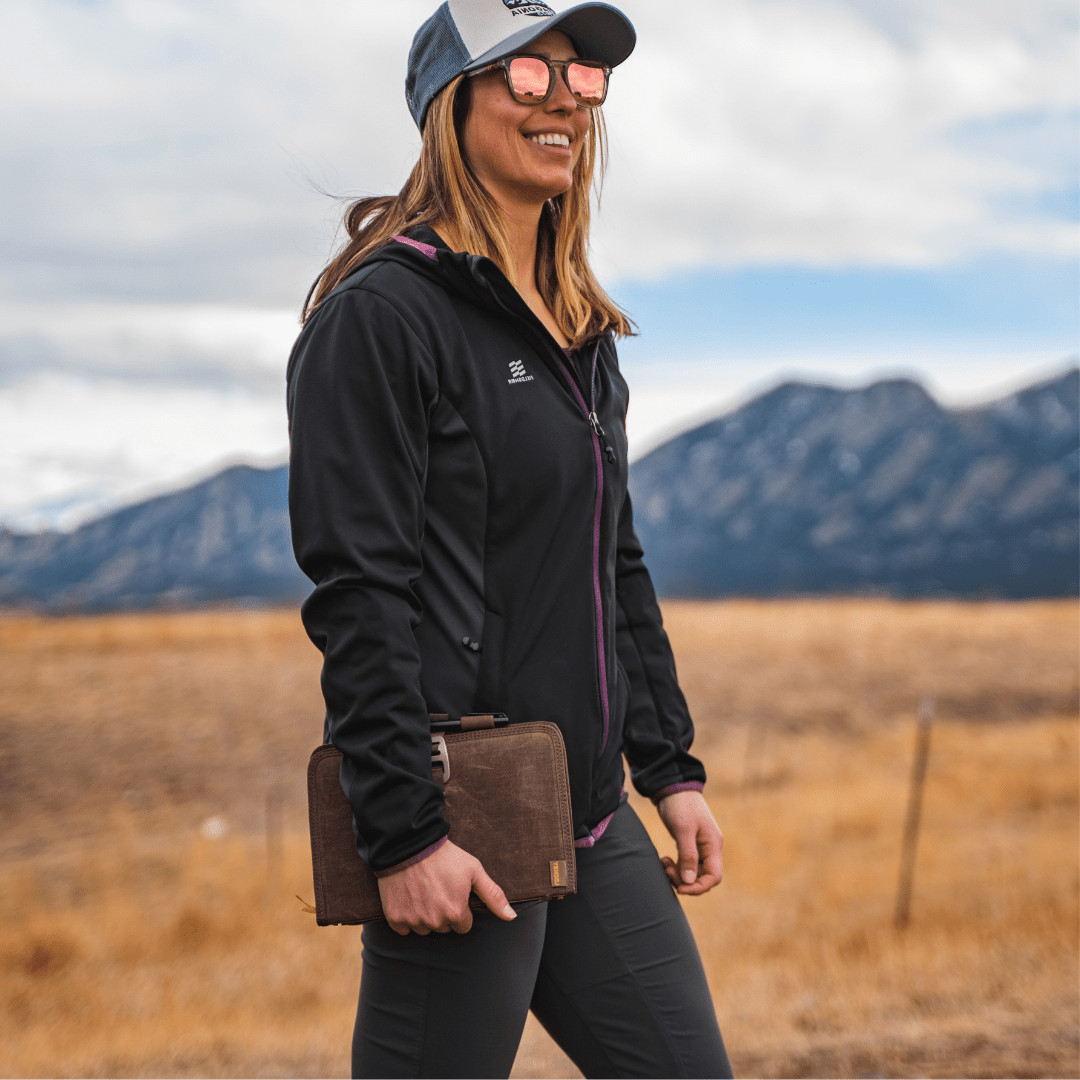 Lochby Field Journal Brown A5 Planner Cover | Water Resistant Waxed Canvas | New