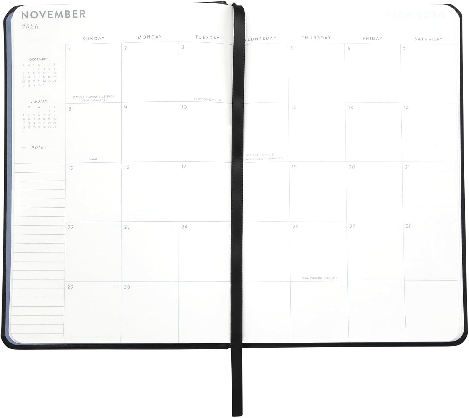 2026 Planner – 6X8 Inch Weekly and Monthly Calendar Planner Agenda Book with Boo