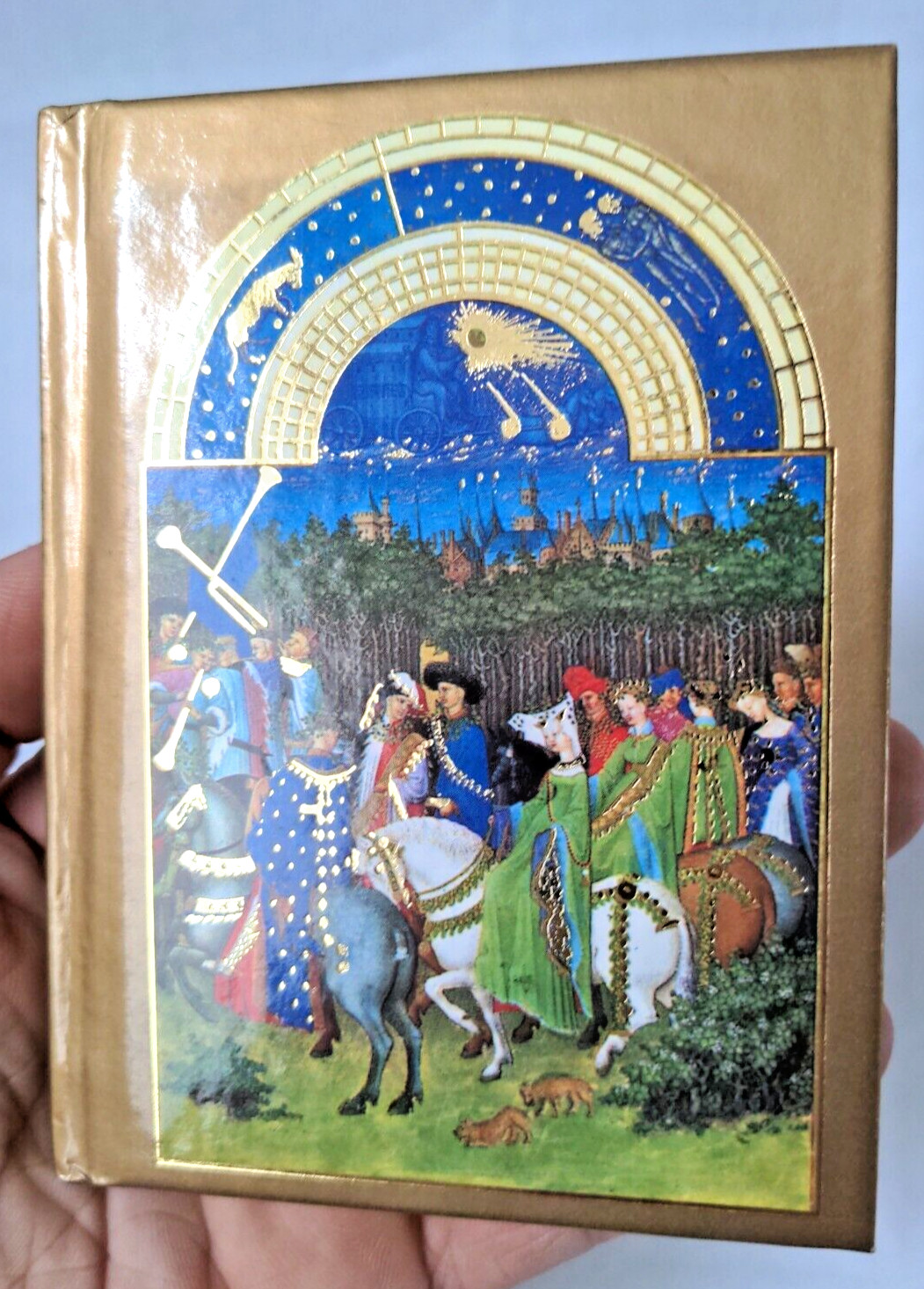 Coppenrath Verlag Très Riches Heures Illuminated Manuscript Address Book 1994