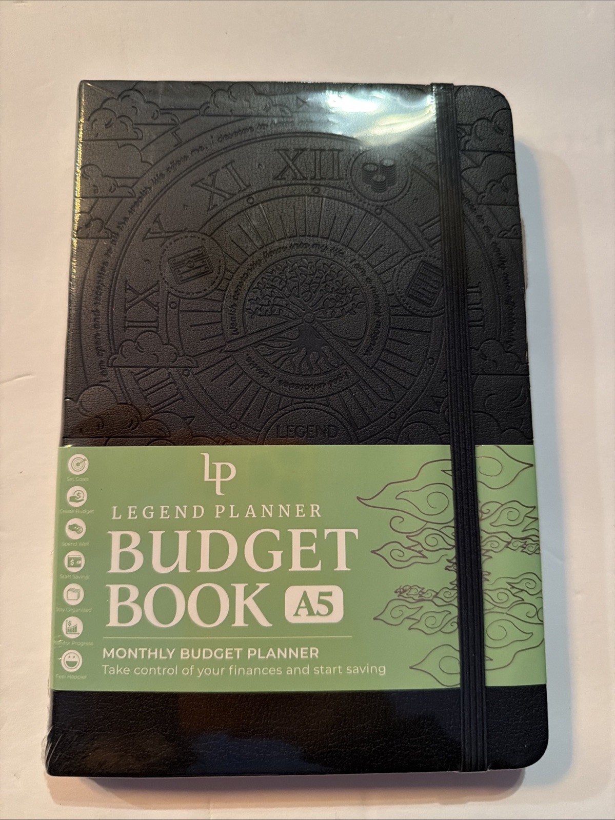 Legend Planner – 1 Year/Weekly/Monthly Planner/Undated Black Legendary Life