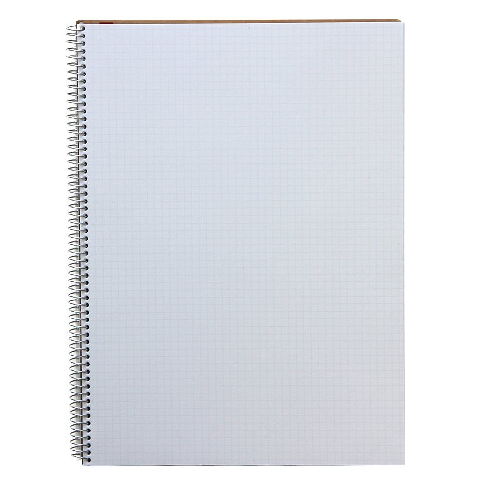 Maruman Spiral Note Basic A4 Notebook 160 Pages 5mm Square Grid Made in Japan