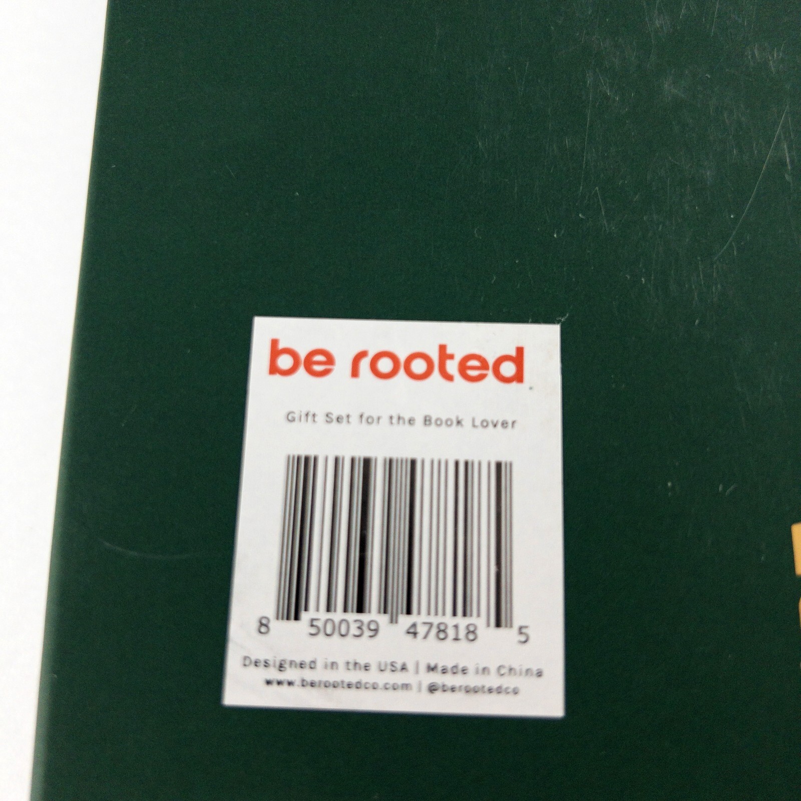 Gift Set for the Book Lover by Be Rooted: Notebook, Bookmark, Page Flags NIB