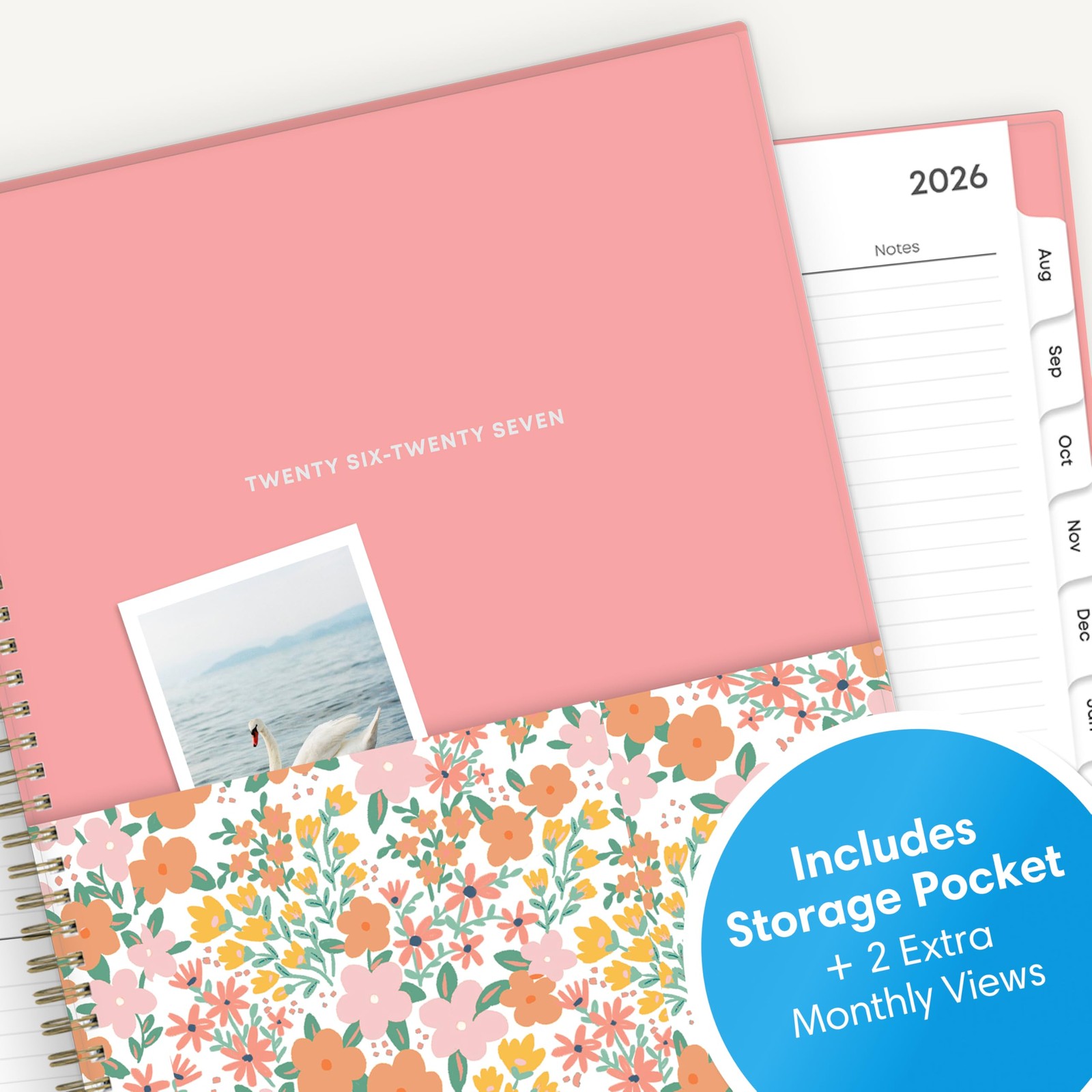 Blue Sky 2026-2027 Weekly and Monthly Academic 8.5″ x 11″, Catira- 2026/2027