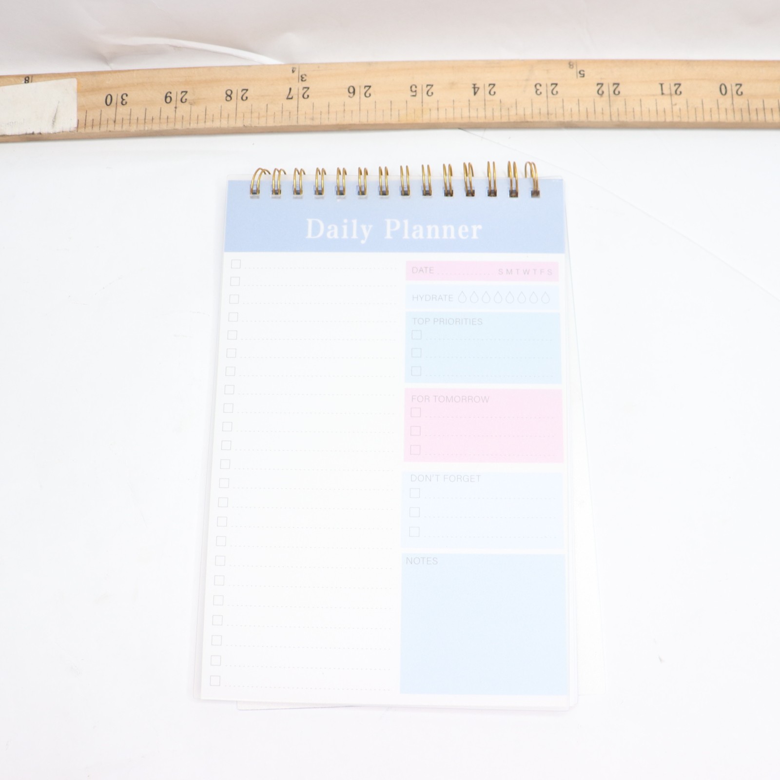 Daily Planner Notepad for Productivity Paper Lavender 7-7/8″ x 5-1/4″ – As Shown