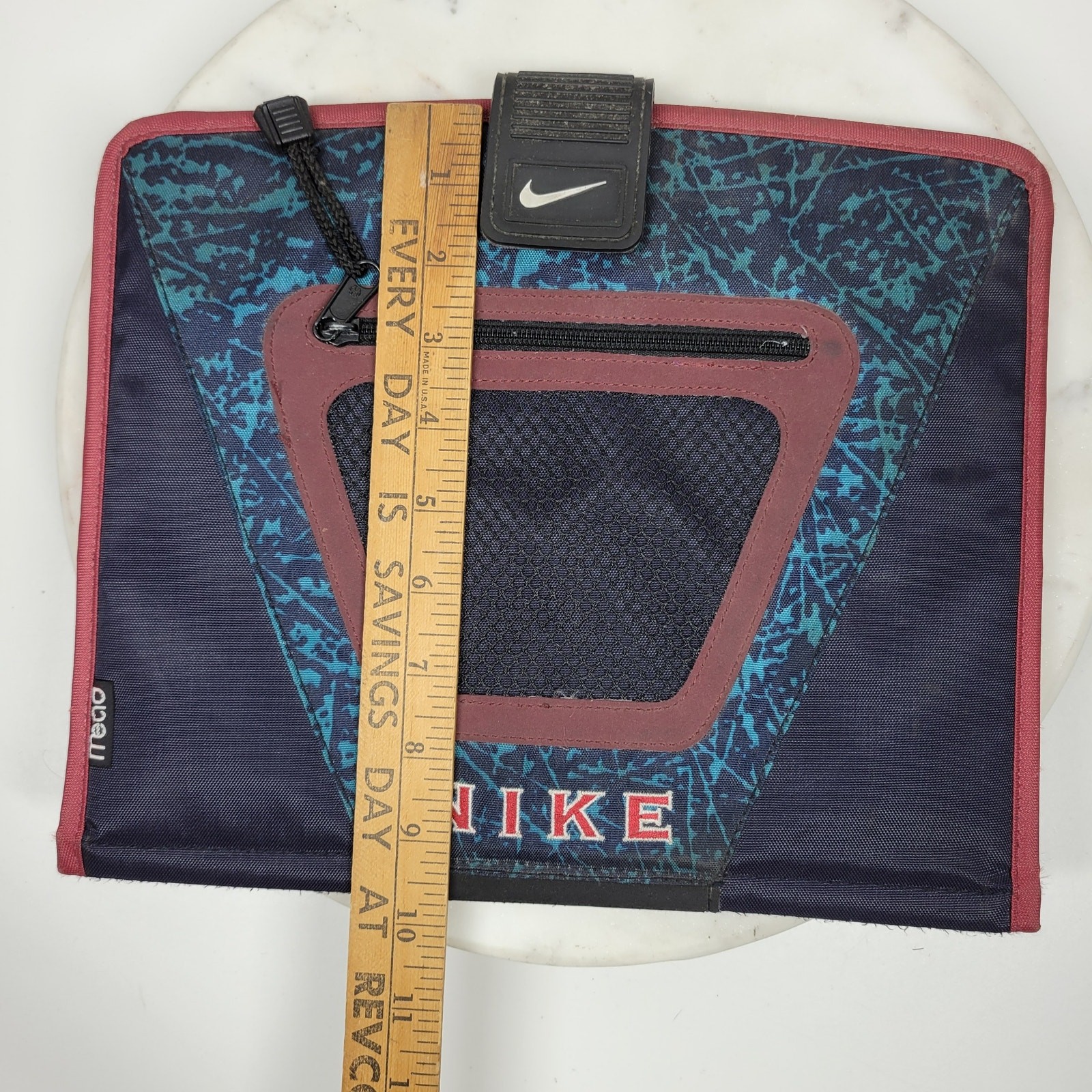 VTG Nike Trapper Keeper Binder Cover Black 1996 Mead Planner Organizer Retro