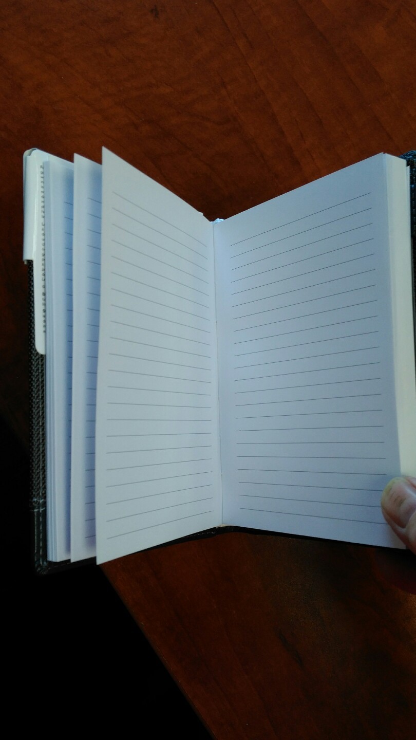 Cross Signature Journal with Pen, 6″ x 5″, Small Nylon Gray