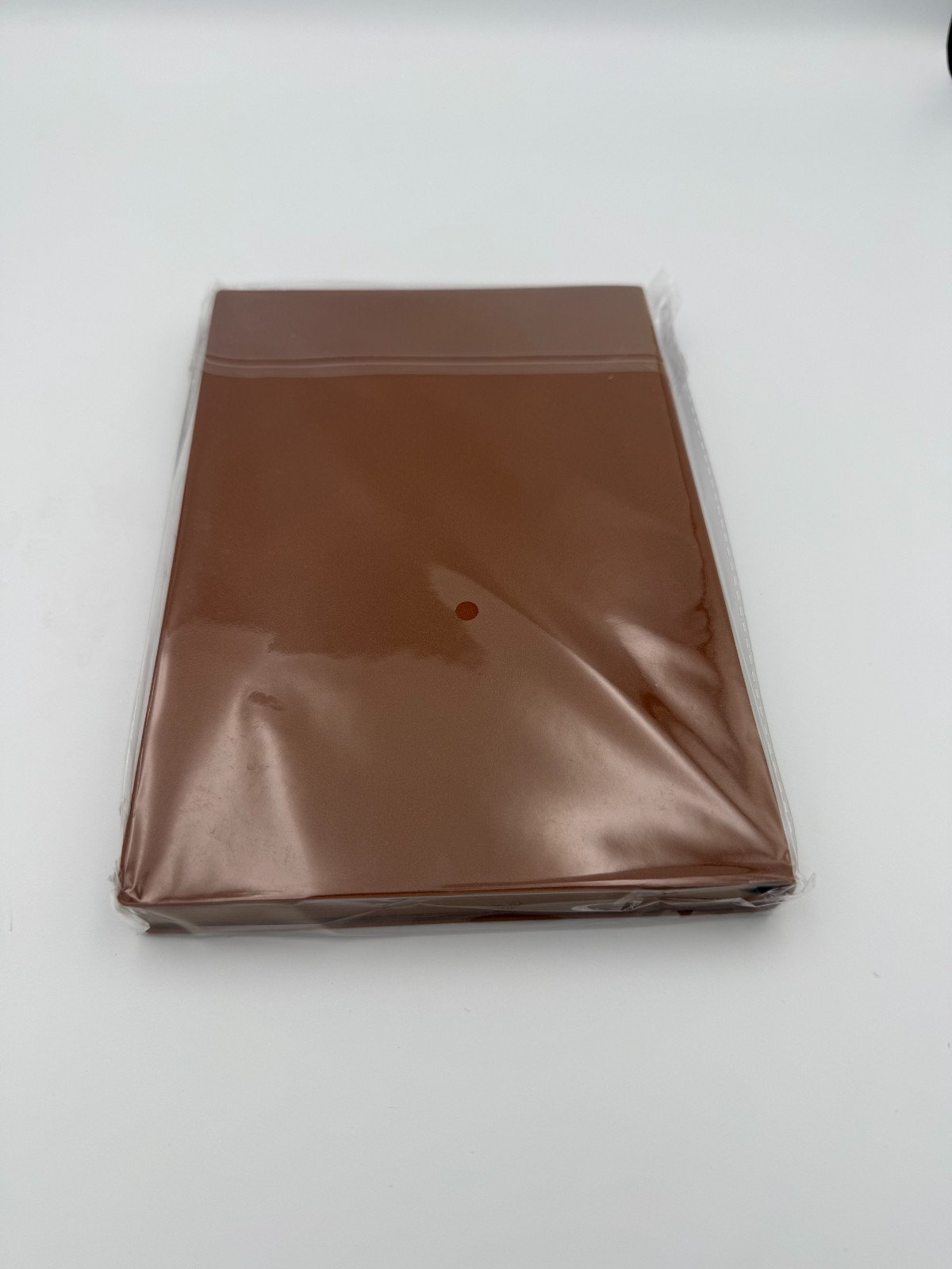Lot of 4 Brown Faux Leather Journals Blank Cream Pages Unlined Notebooks Bulk