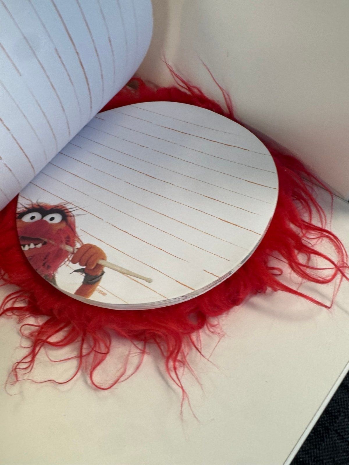 VTG The Muppets Crazy Animal Journal Notebook Authentic Disney Store NEW