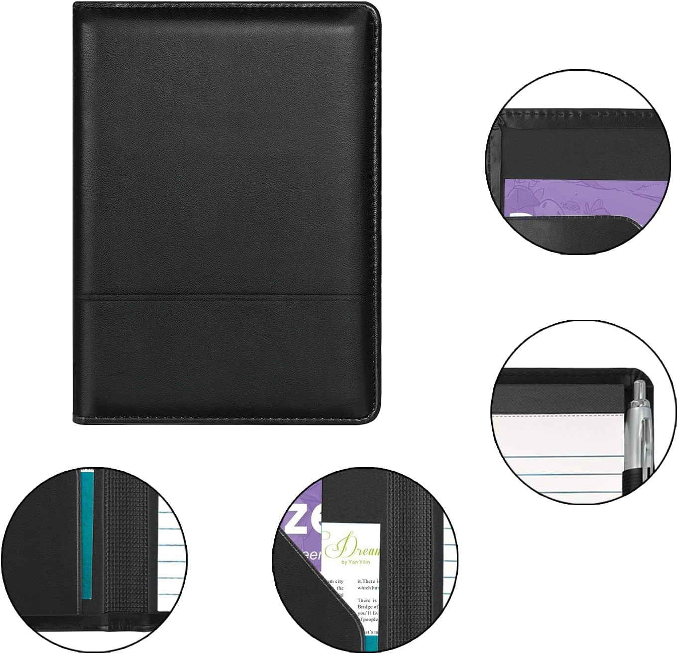 Padfolio/Portfolio Binder, Mini Padfolio Portfolio Binder 5 X 8 Legal Writing Pa