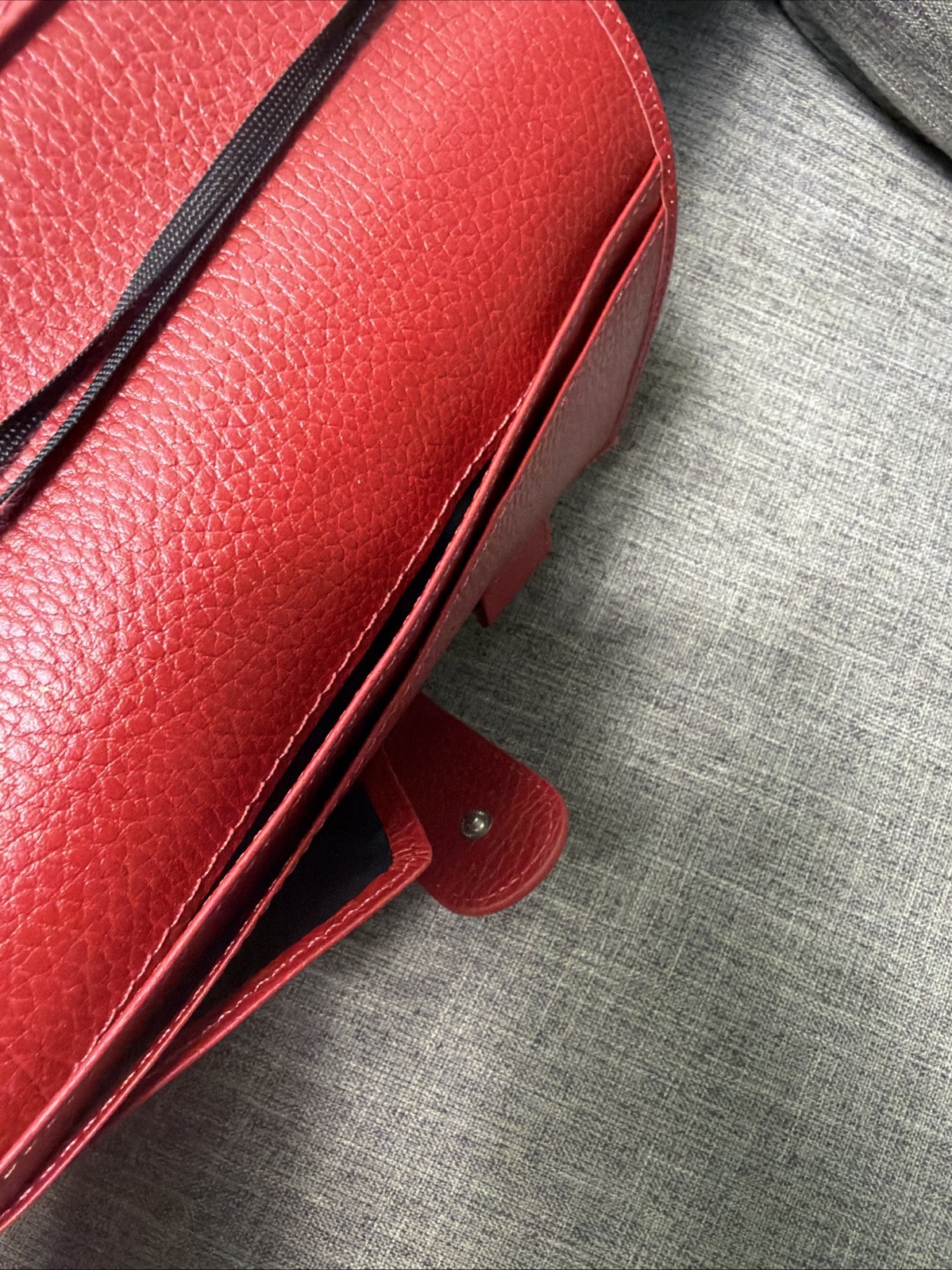 Moterm B6+ Leather Cover Notebook Planner Cherry Red