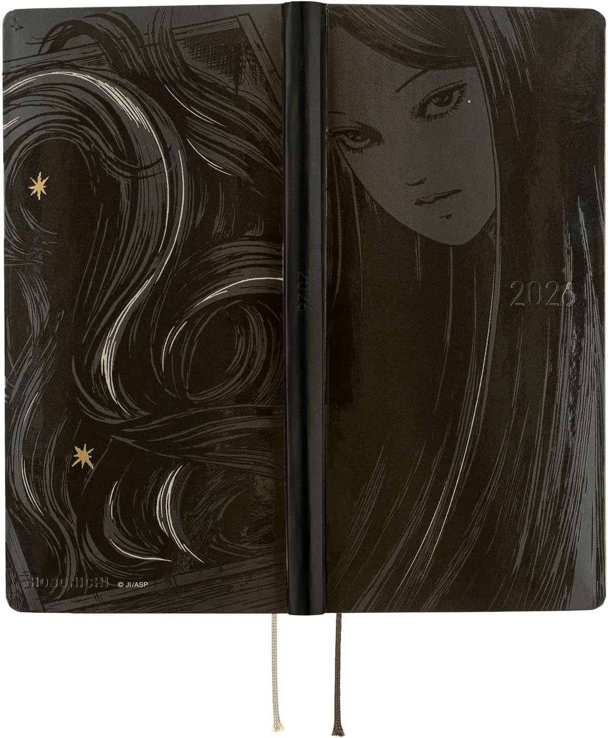 Junji Ito TOMIE Hobonichi 4pc Set 2026 Weeks Planner Pencil Board Stamp Japan